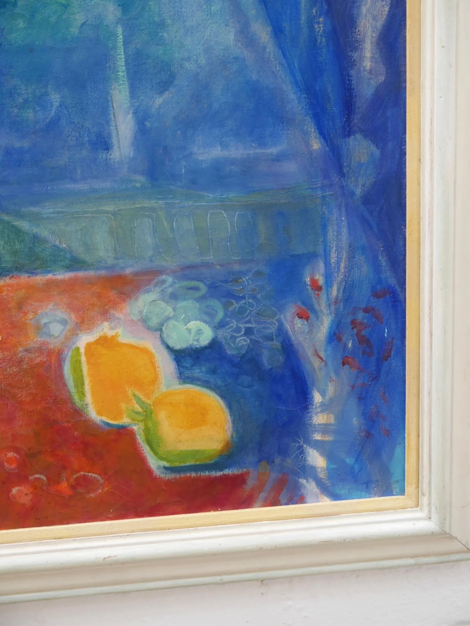 20th century semi-abstract painting