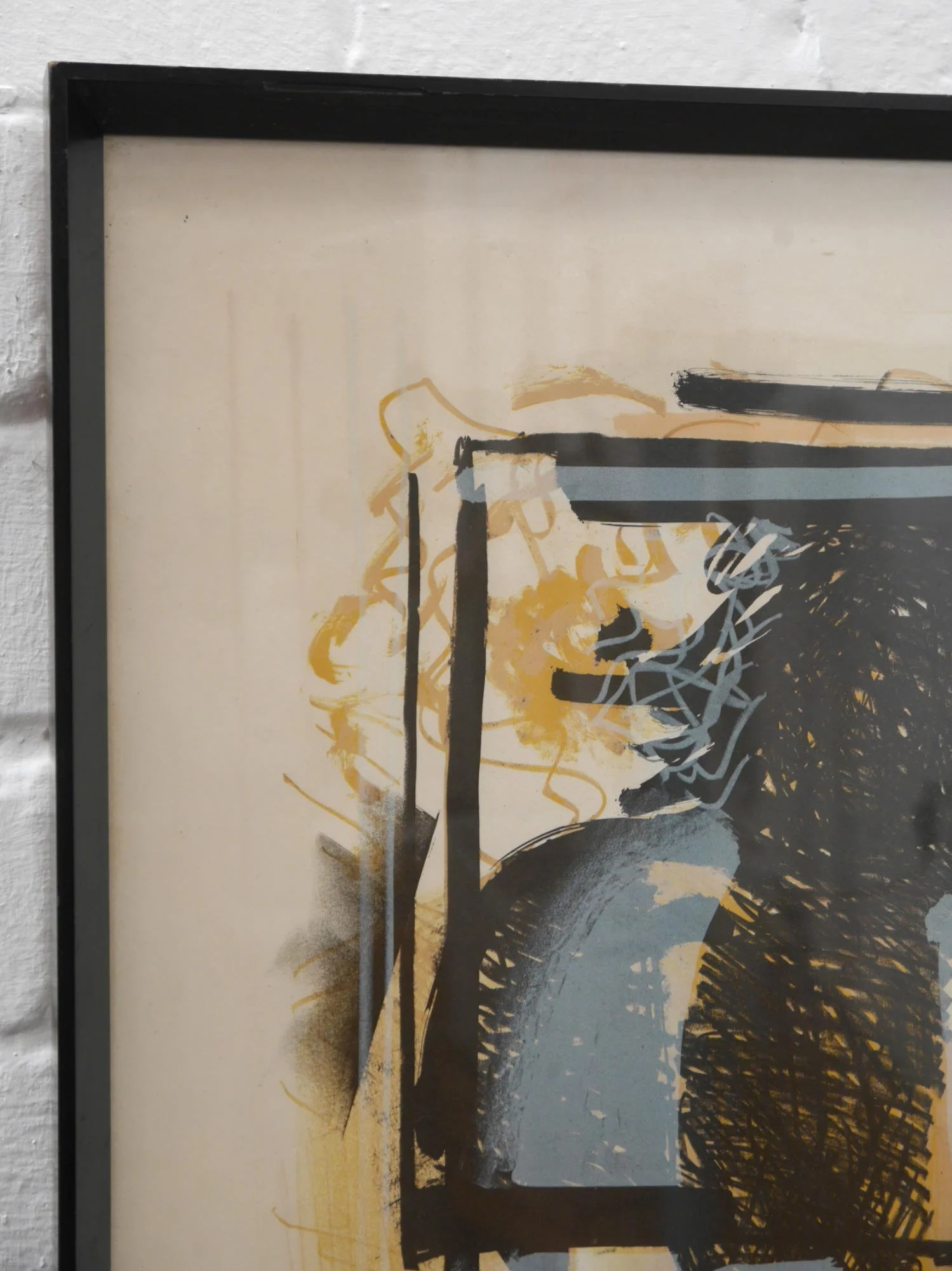 Grey Nude lithograph by Alistair Grant