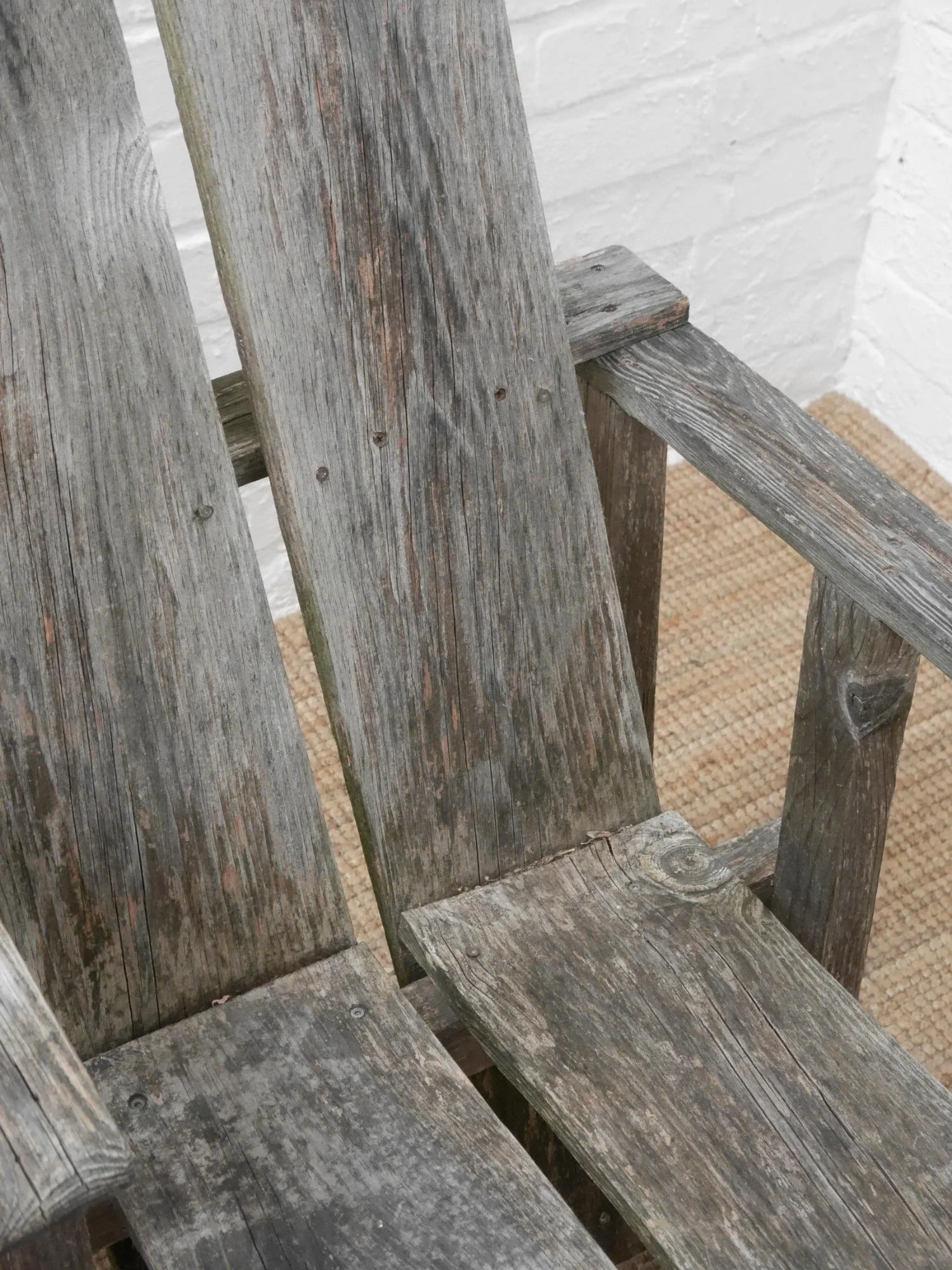 Rietveld style wooden chairs