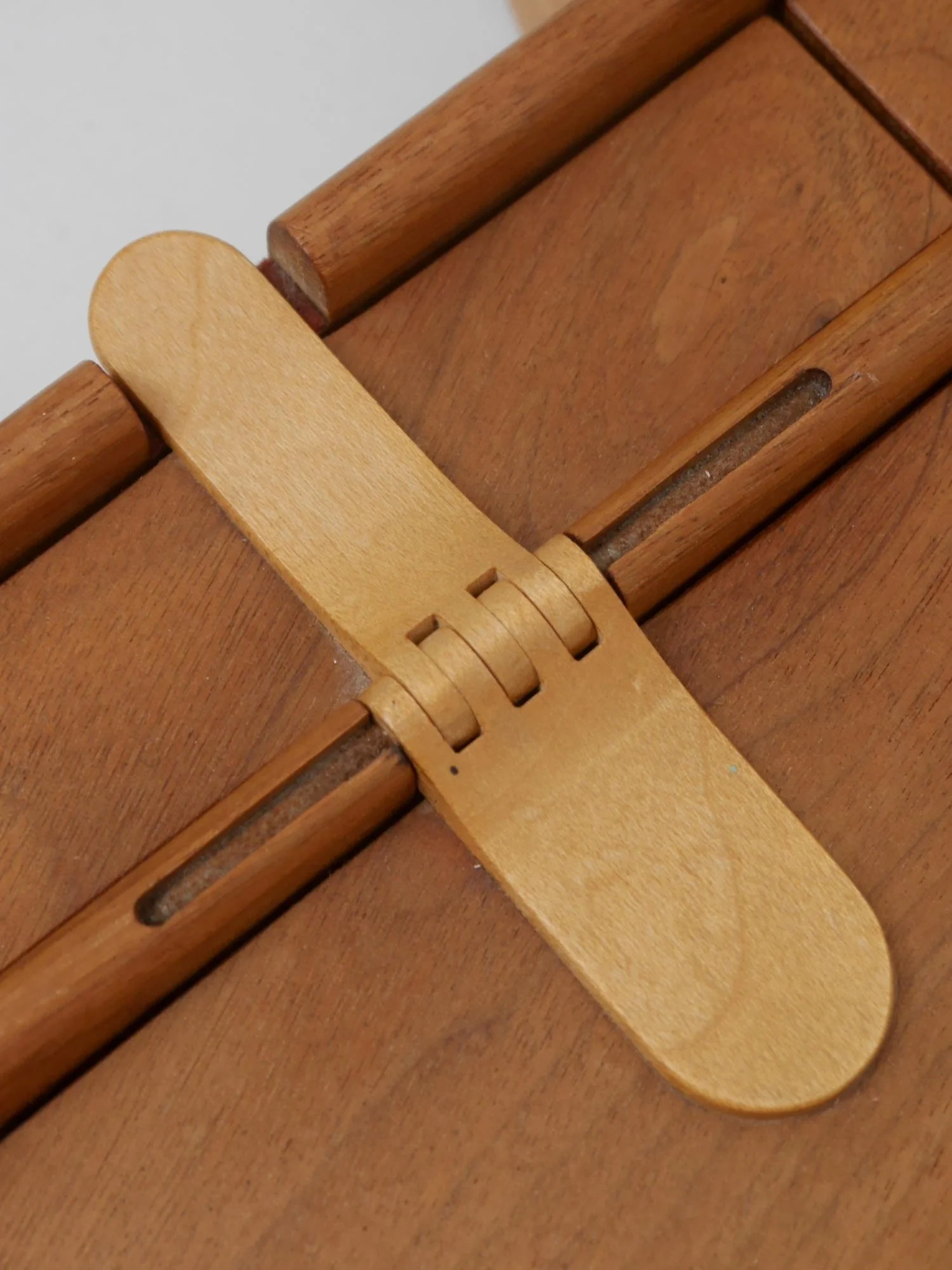 1970s Swedish wooden jewellery box