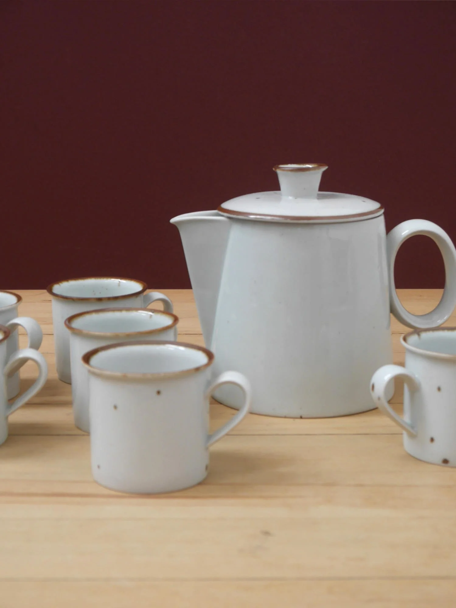 Niels Refsgaard 1970s tea set for Dansk