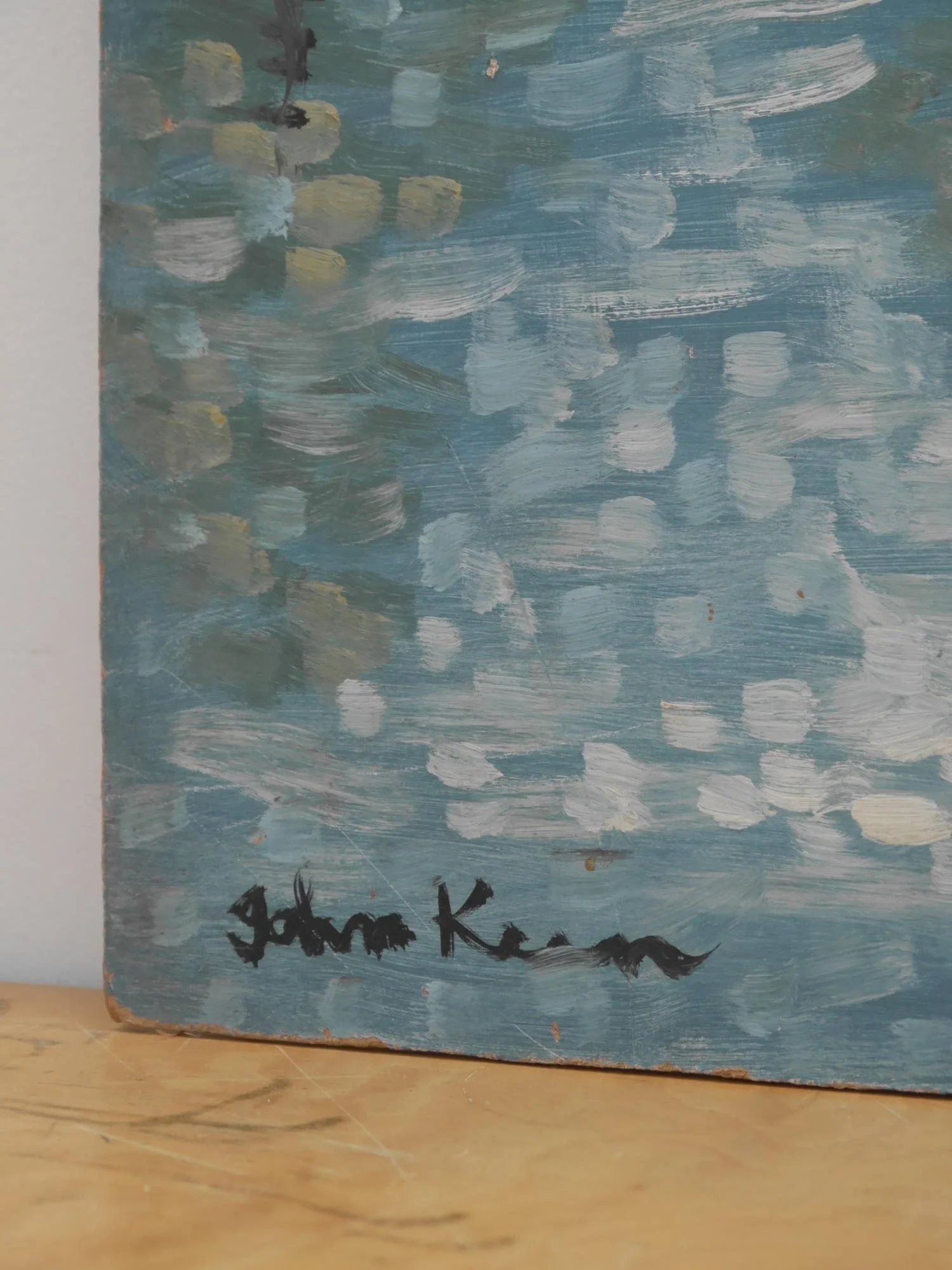 Vintage impressionist painting