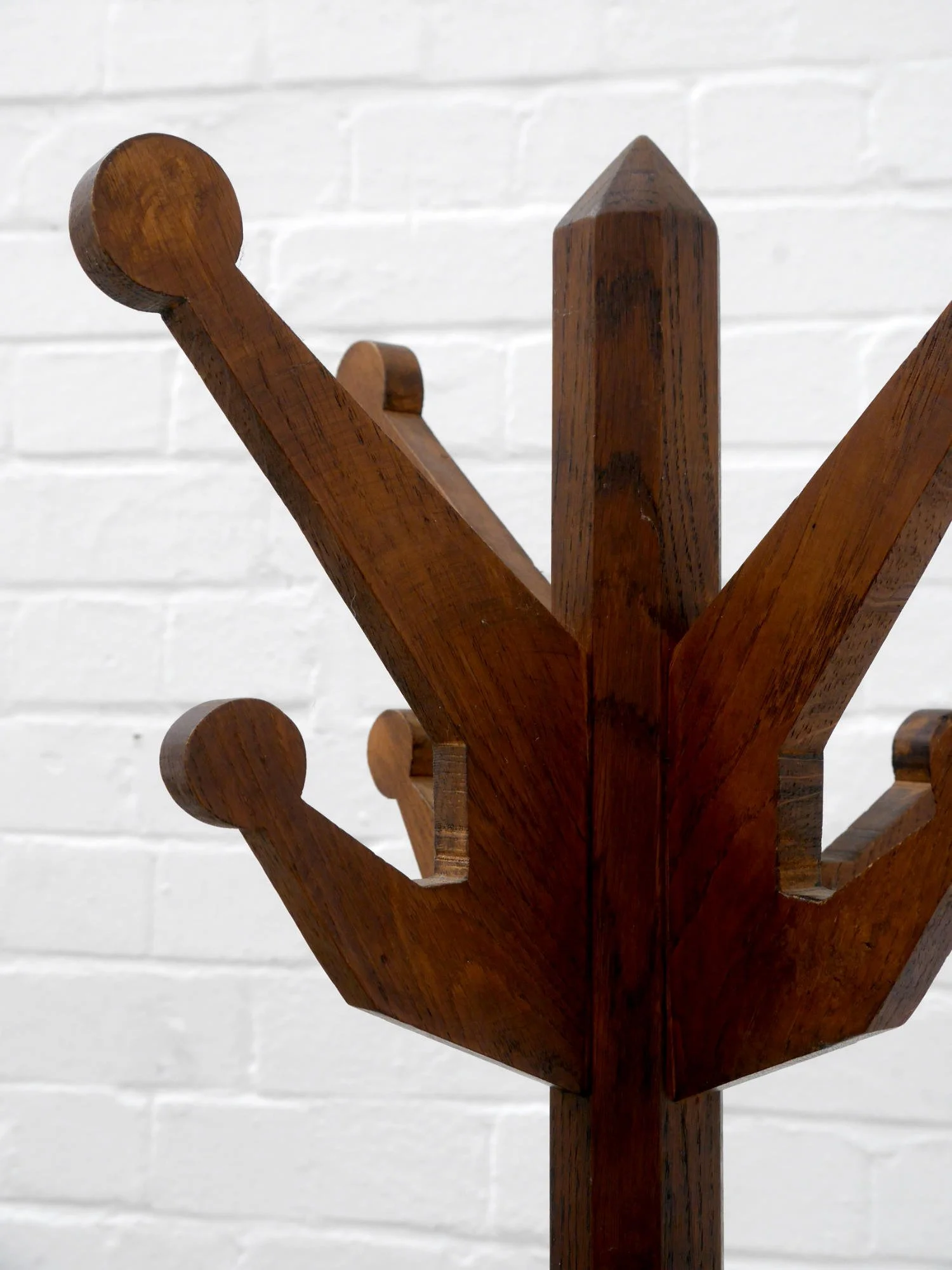 1930s tall coat stand