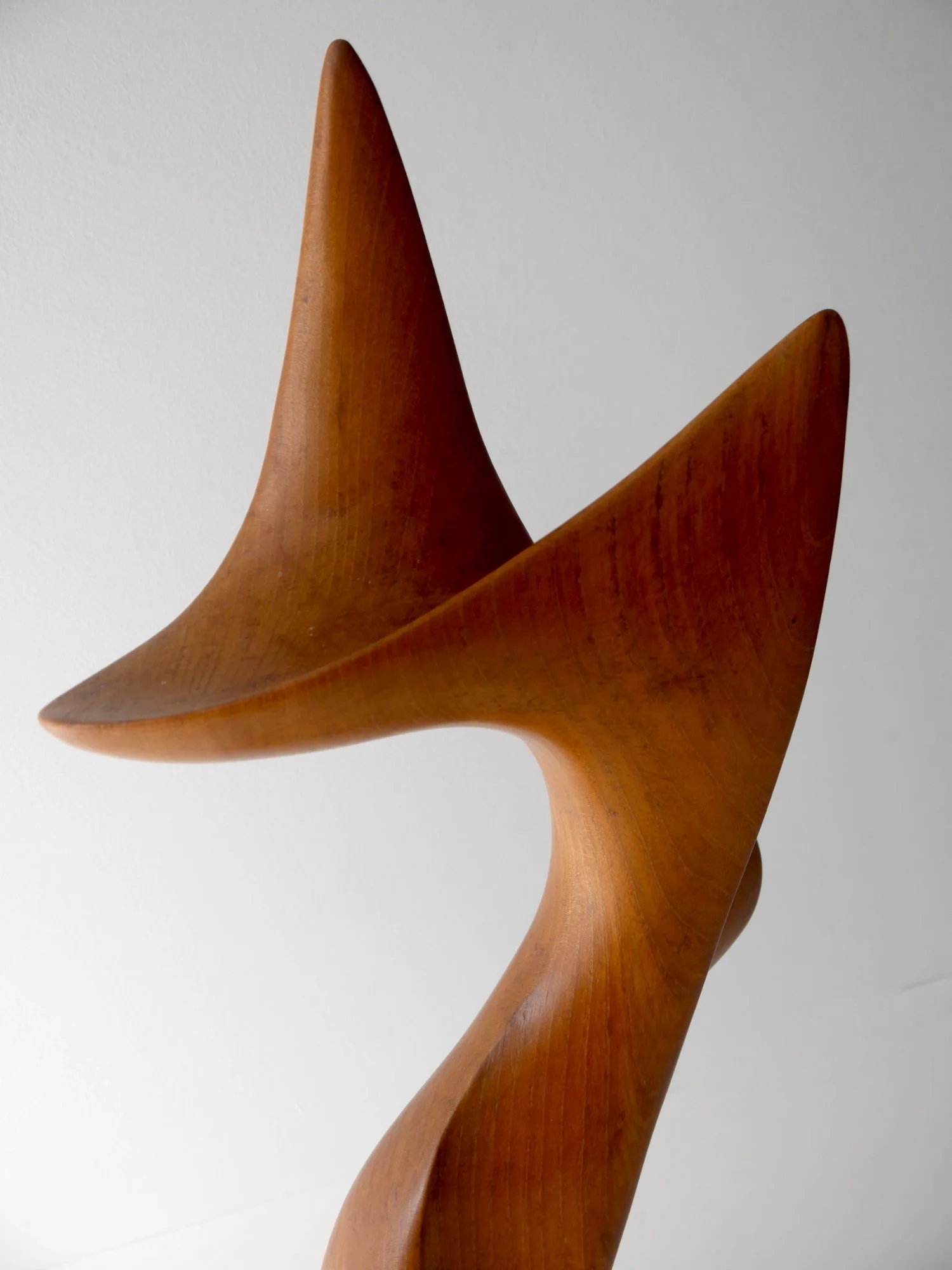Midcentury wooden sculpture