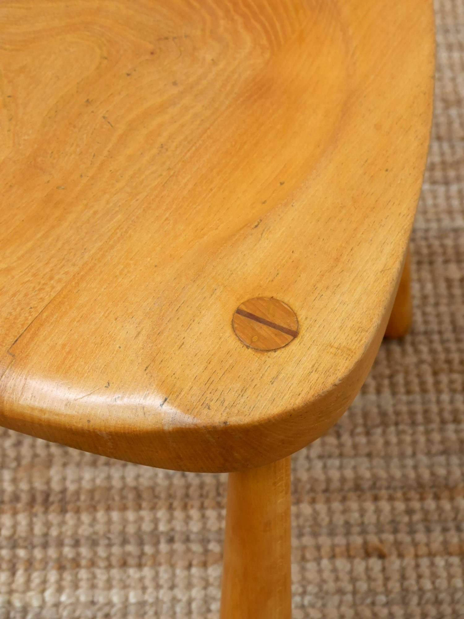 1960s elm dining chairs