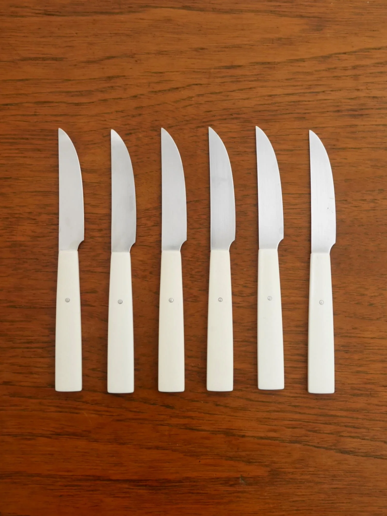David Mellor white 1970s Java cutlery
