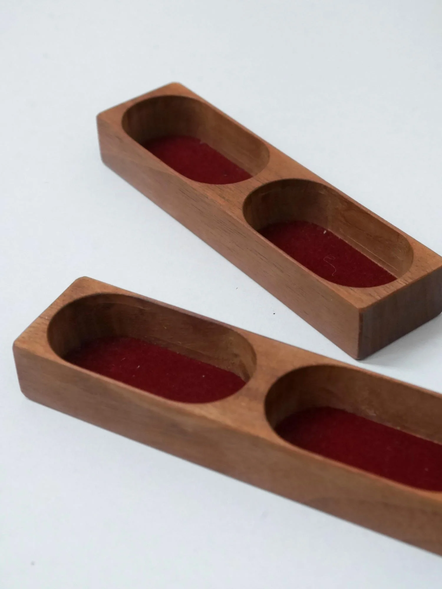 1970s Swedish wooden jewellery box