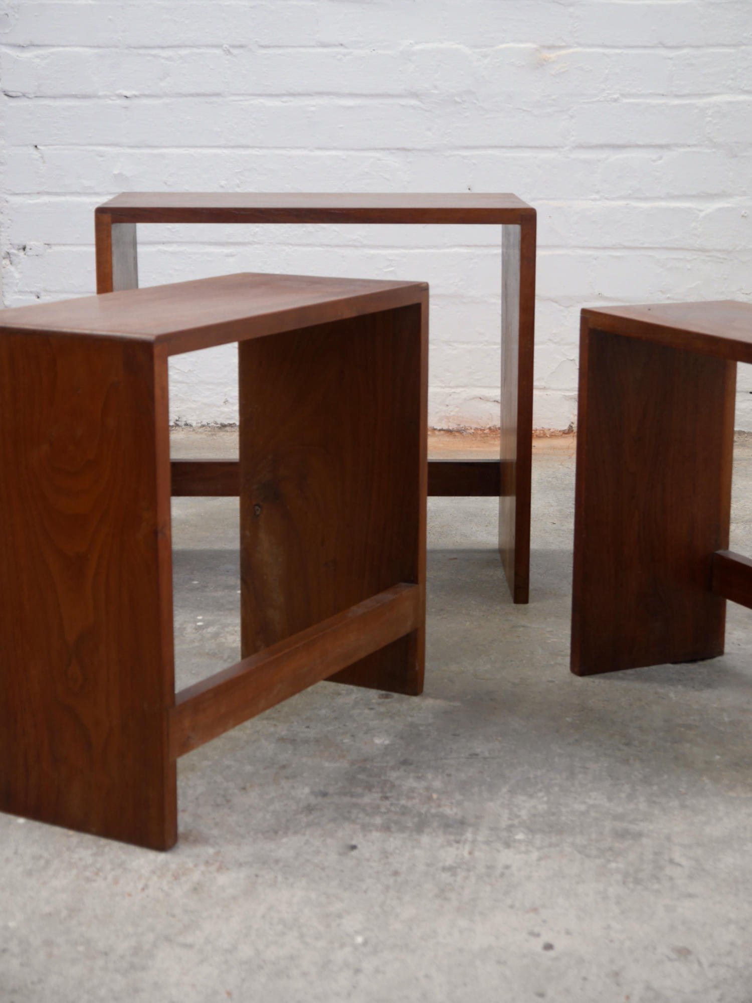 Modernist 1930s nest of tables