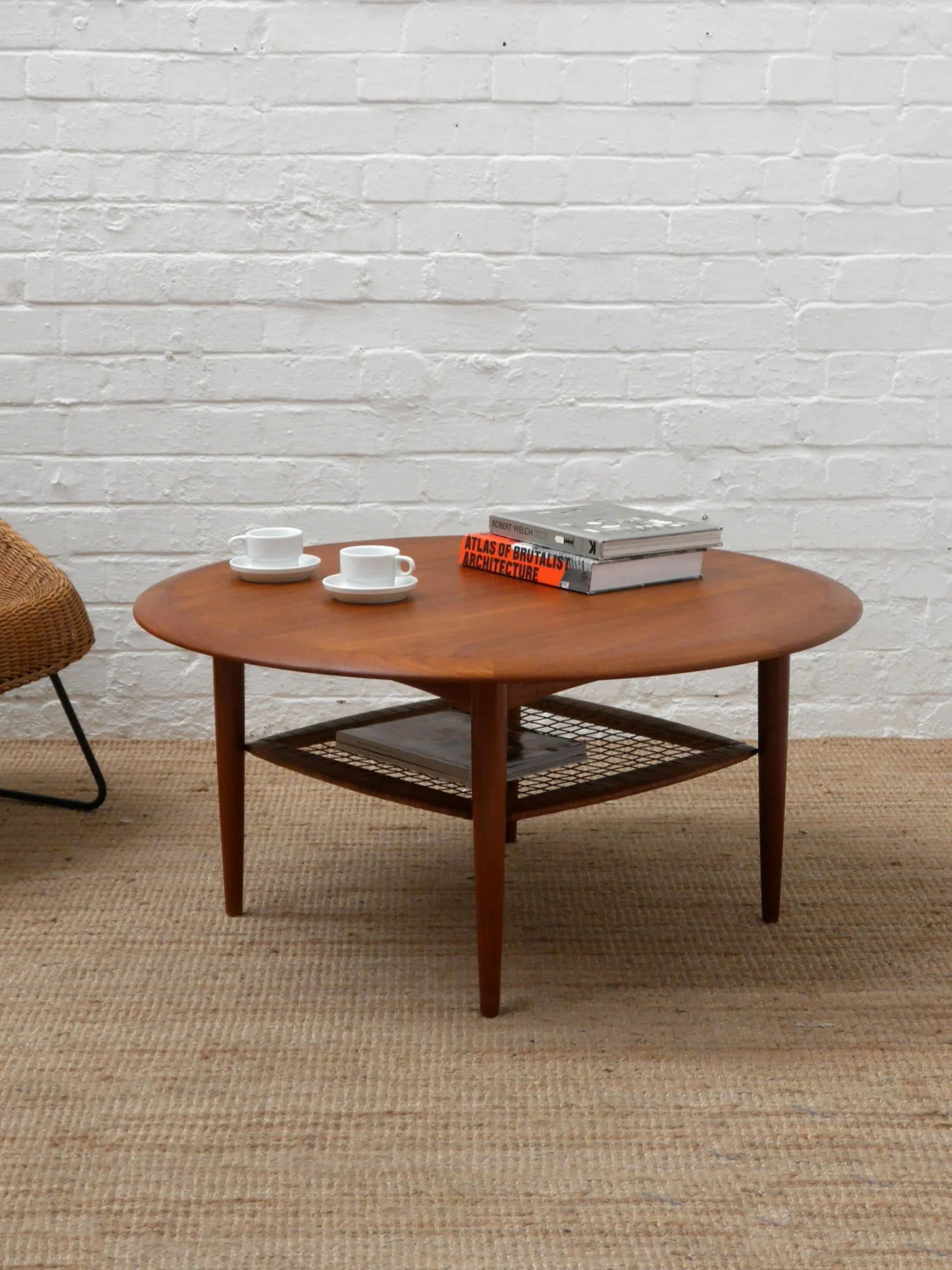 1960s teak coffee table by Johannes Andersen