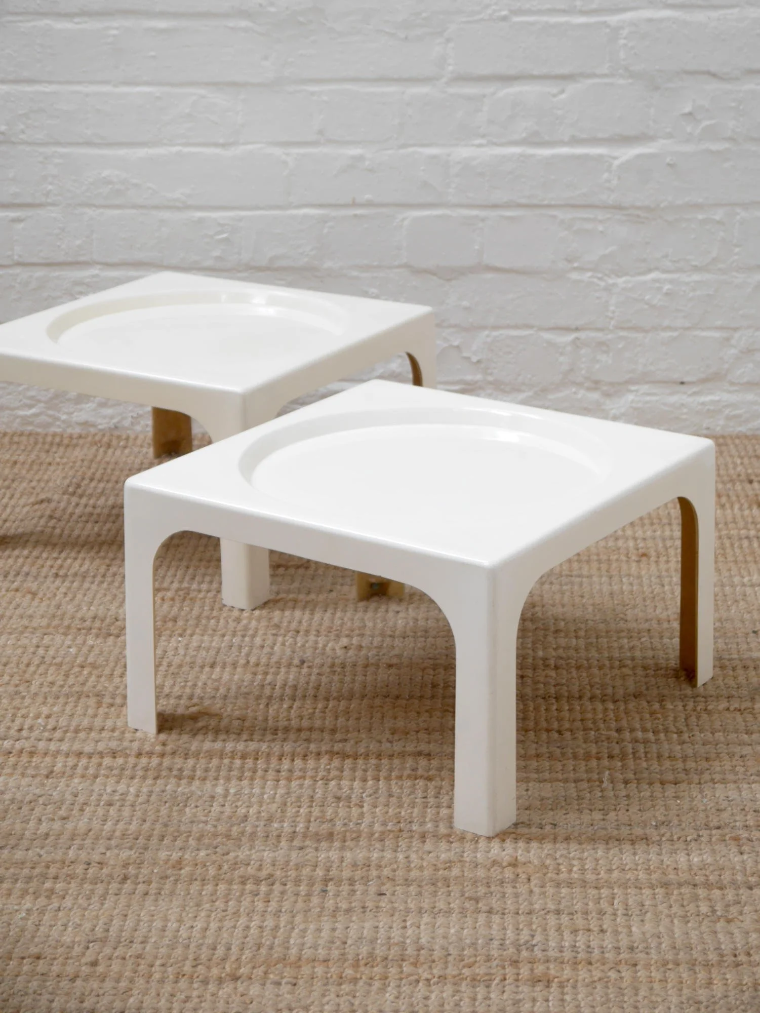 1970s Ozoo tables by Marc Berthier