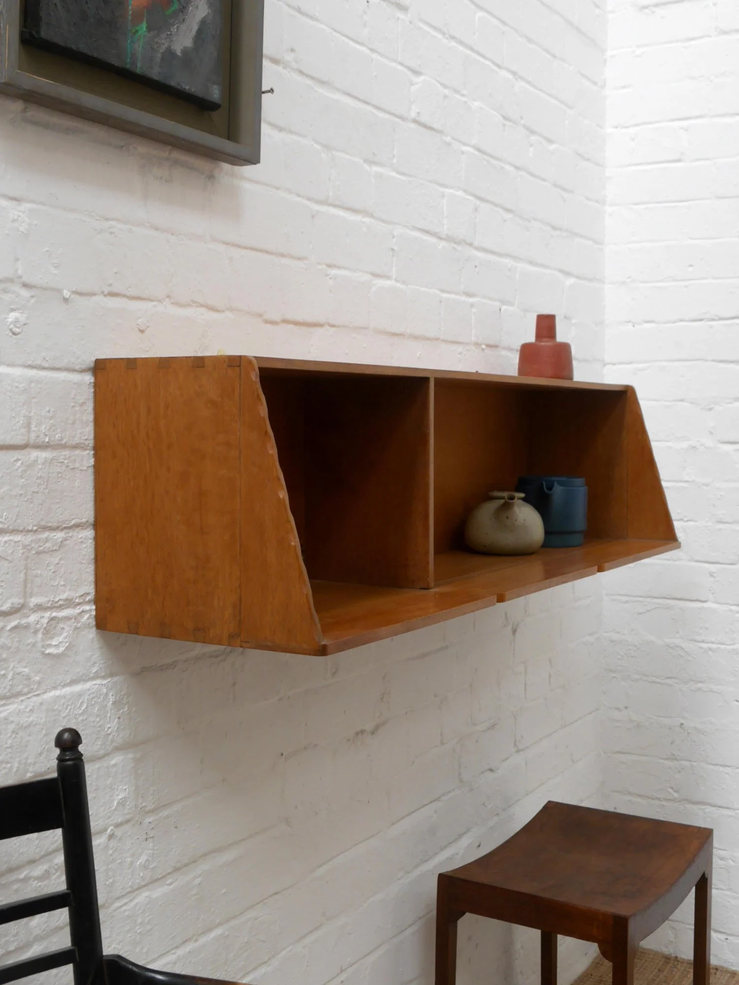 1940s arts and crafts shelf