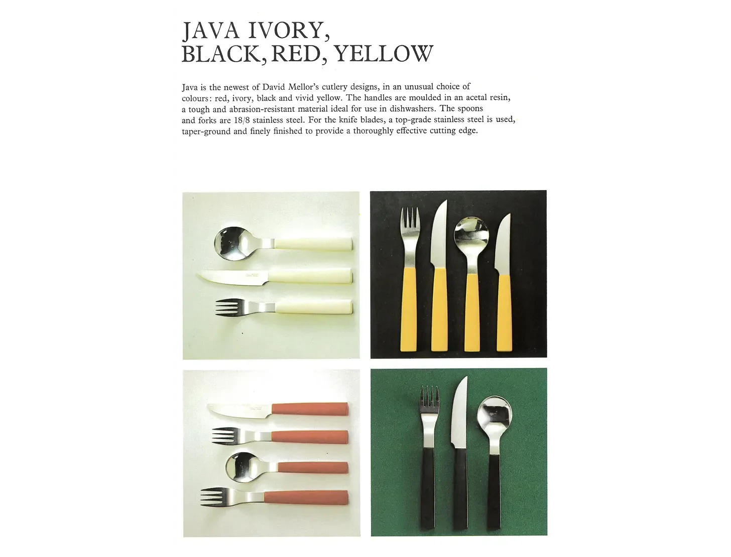 David Mellor Java cutlery