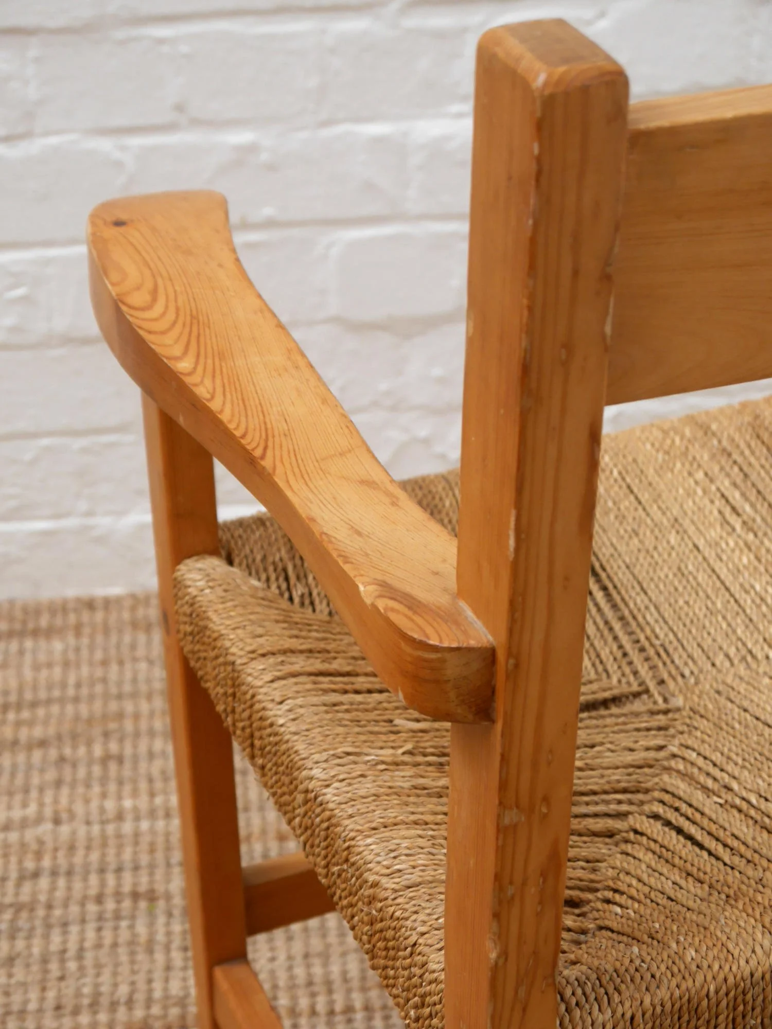1970s pine chair