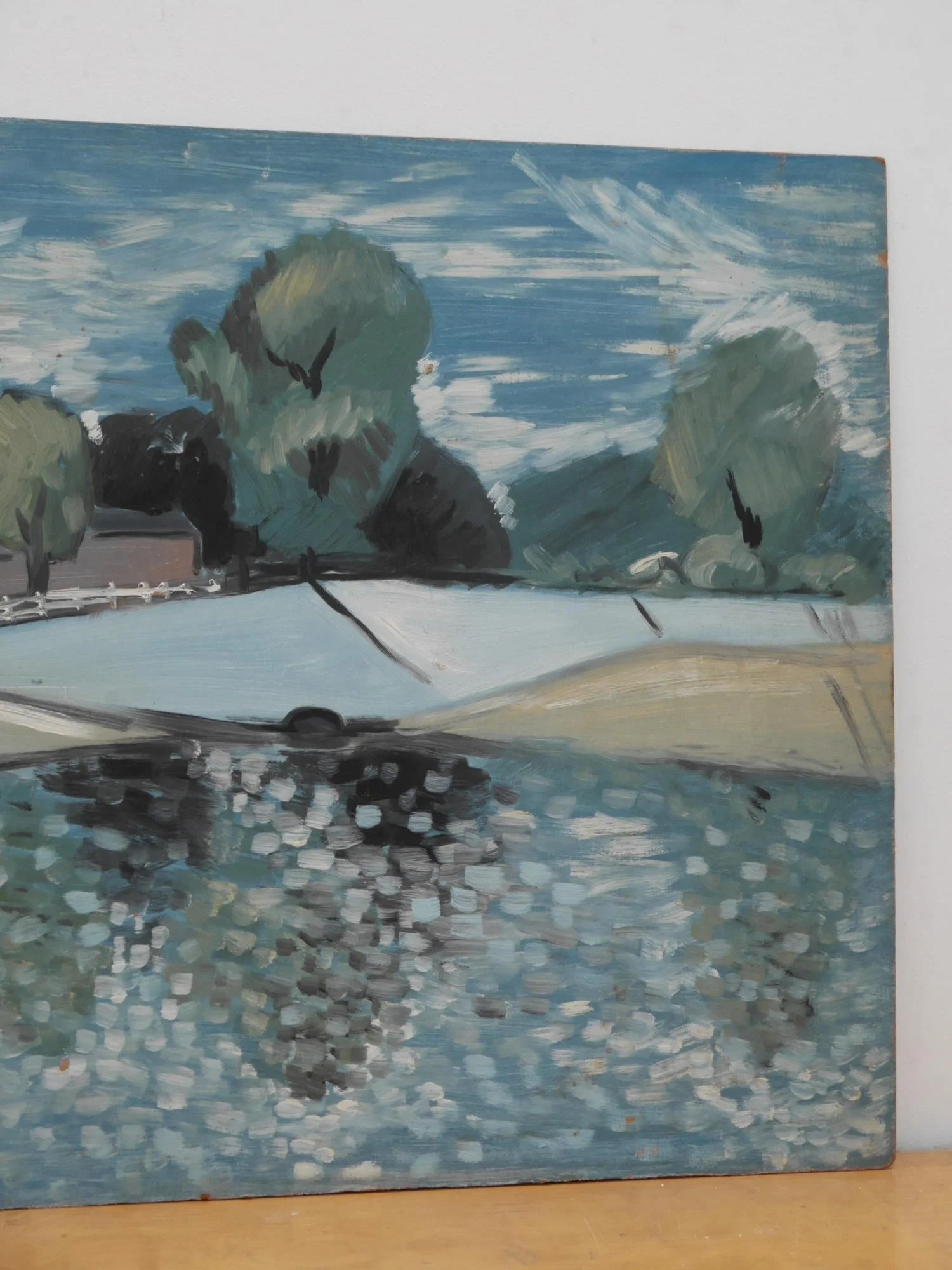 Vintage impressionist painting