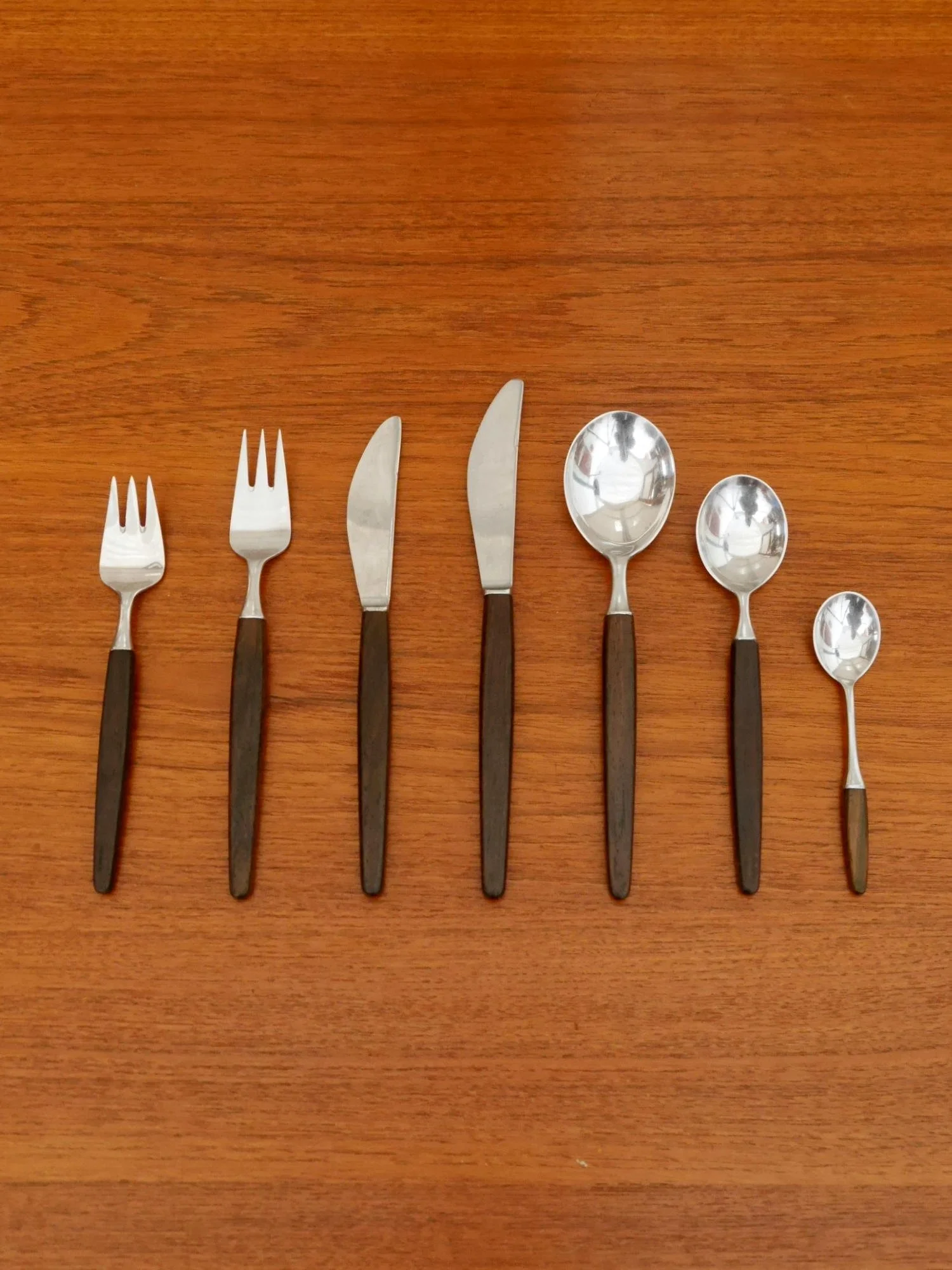 1950s Eckhoff rosewood cutlery