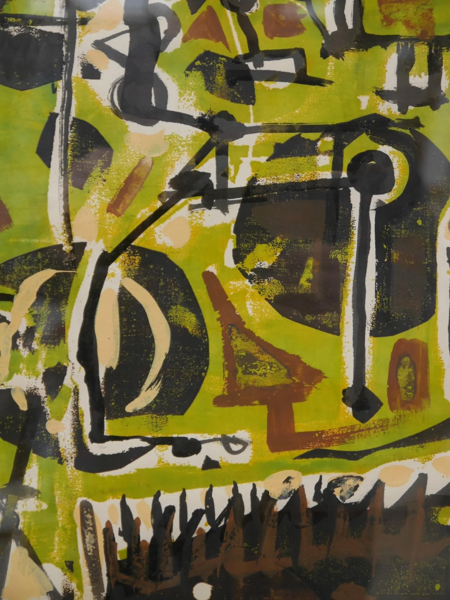 Abstract painting by Cann