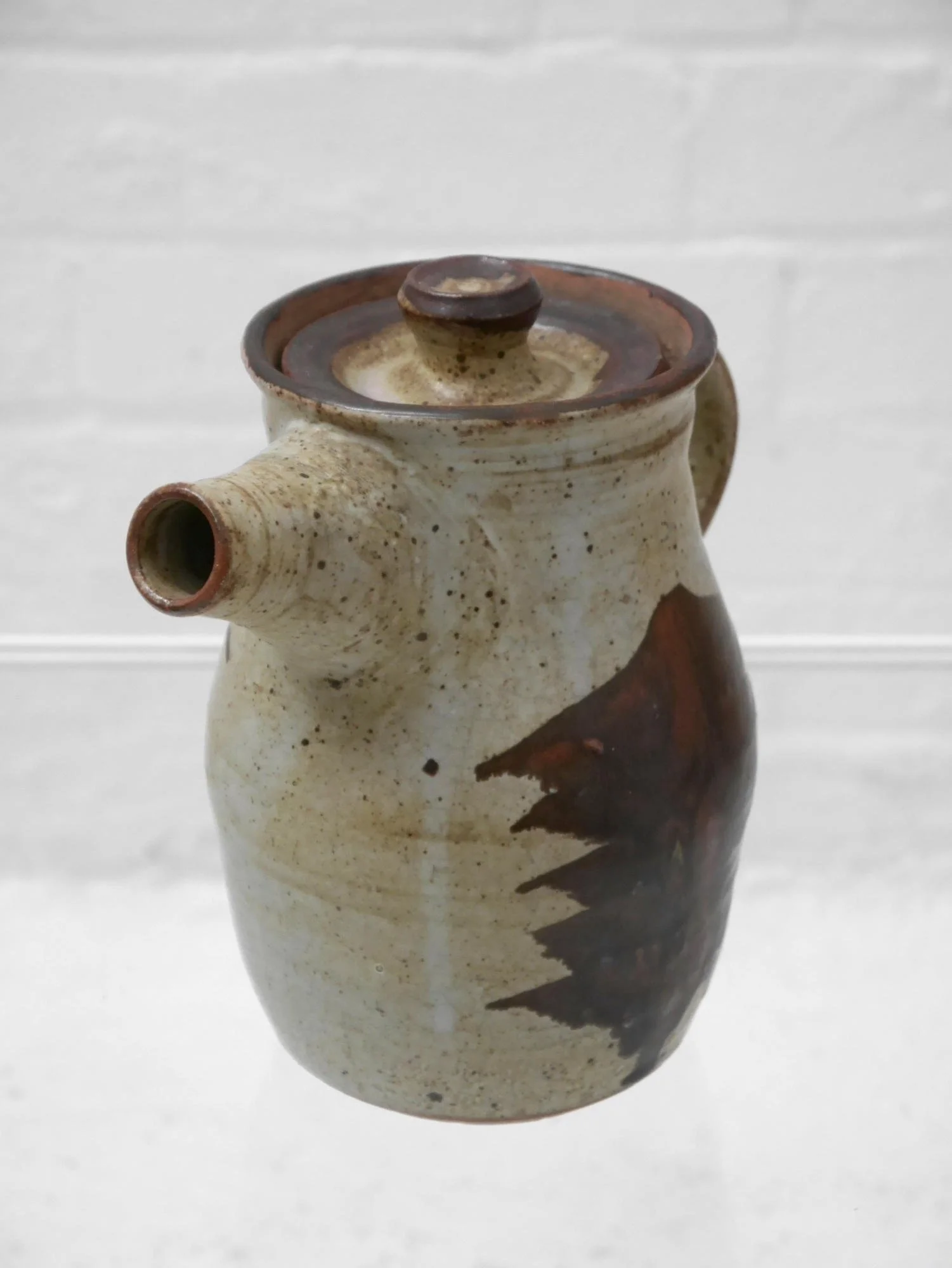 Studio pottery teapot by John and Sue Sneddon