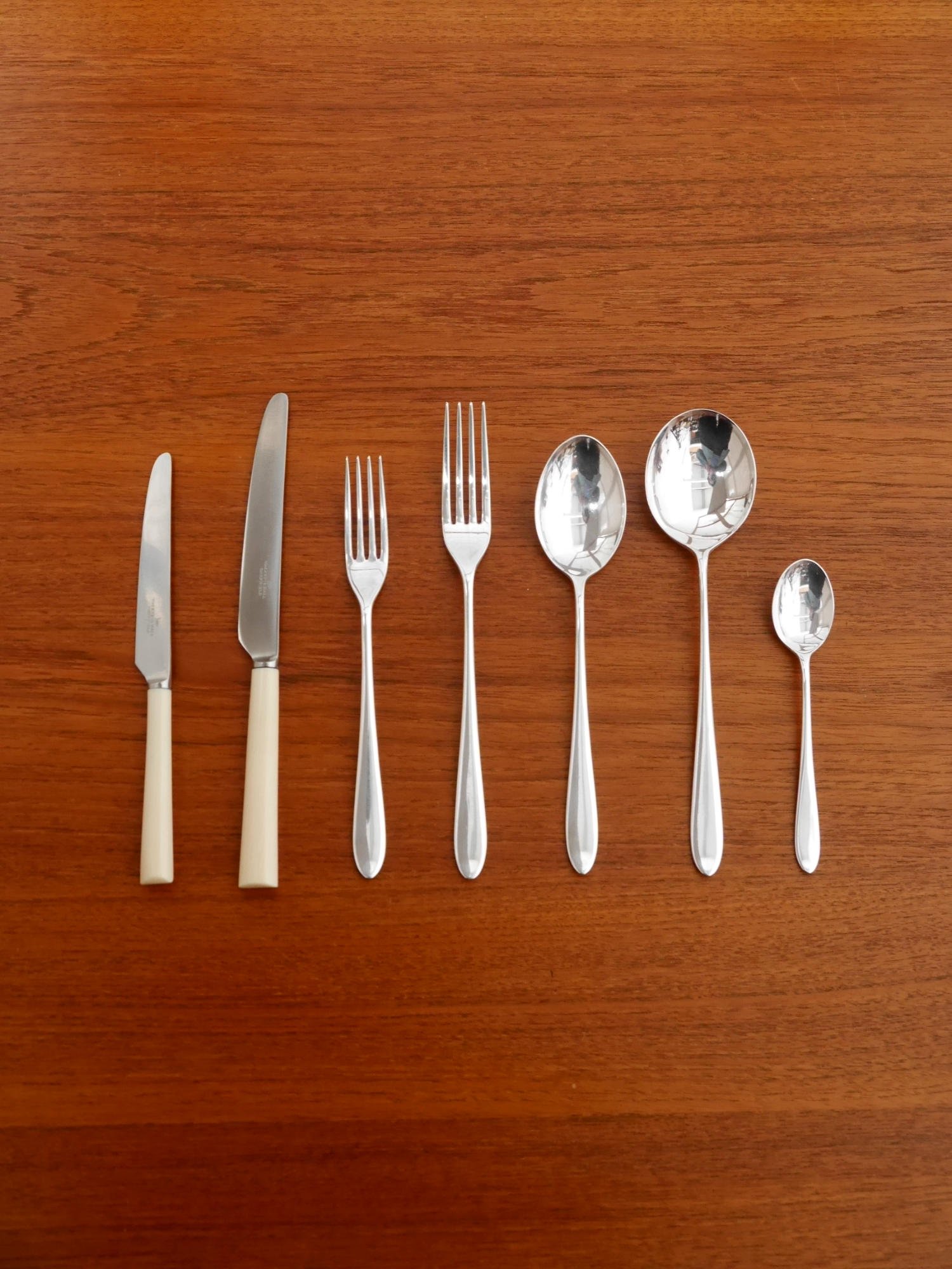 Vintage set of David Mellor Pride cutlery
