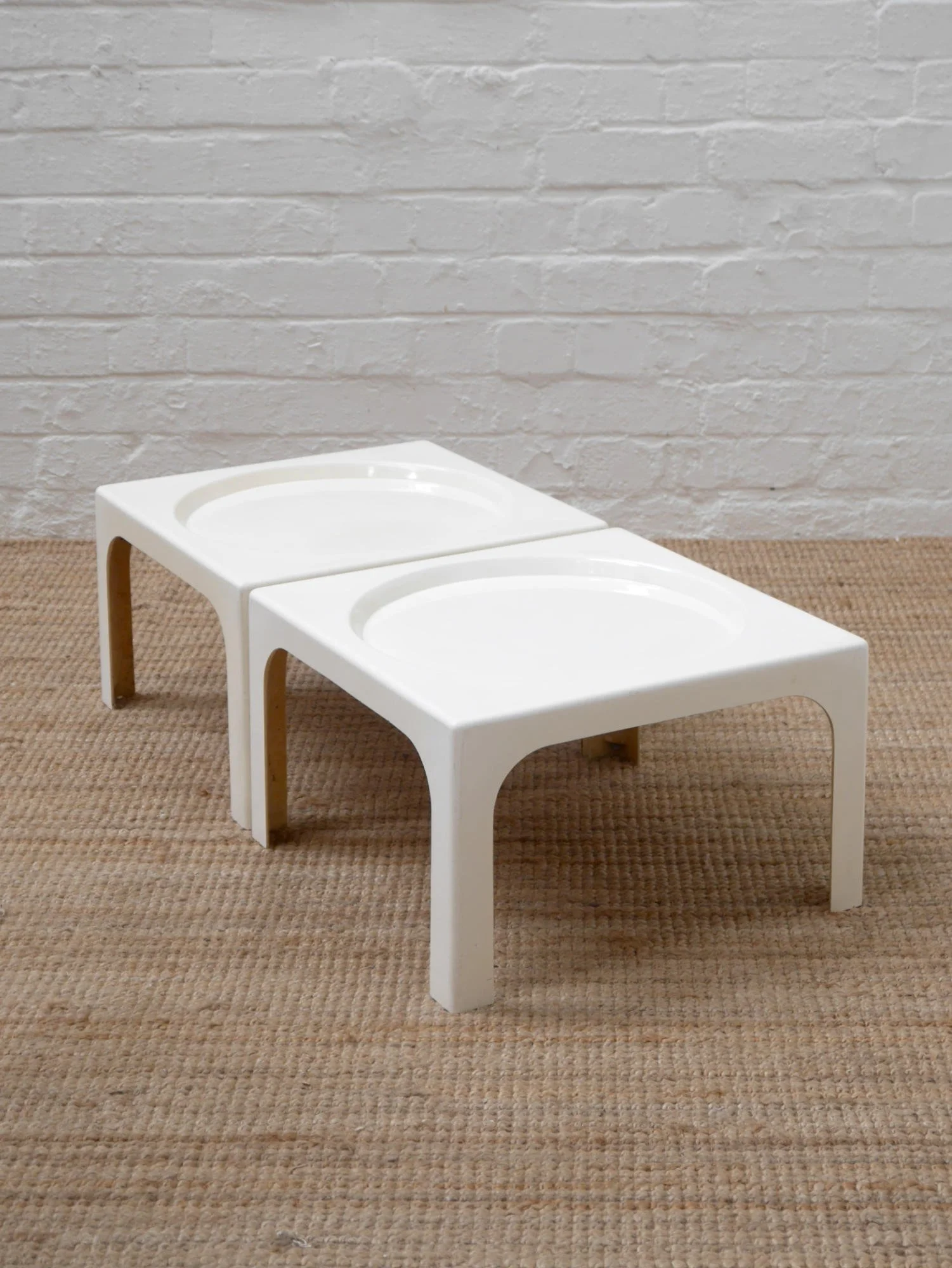 1970s Ozoo tables by Marc Berthier