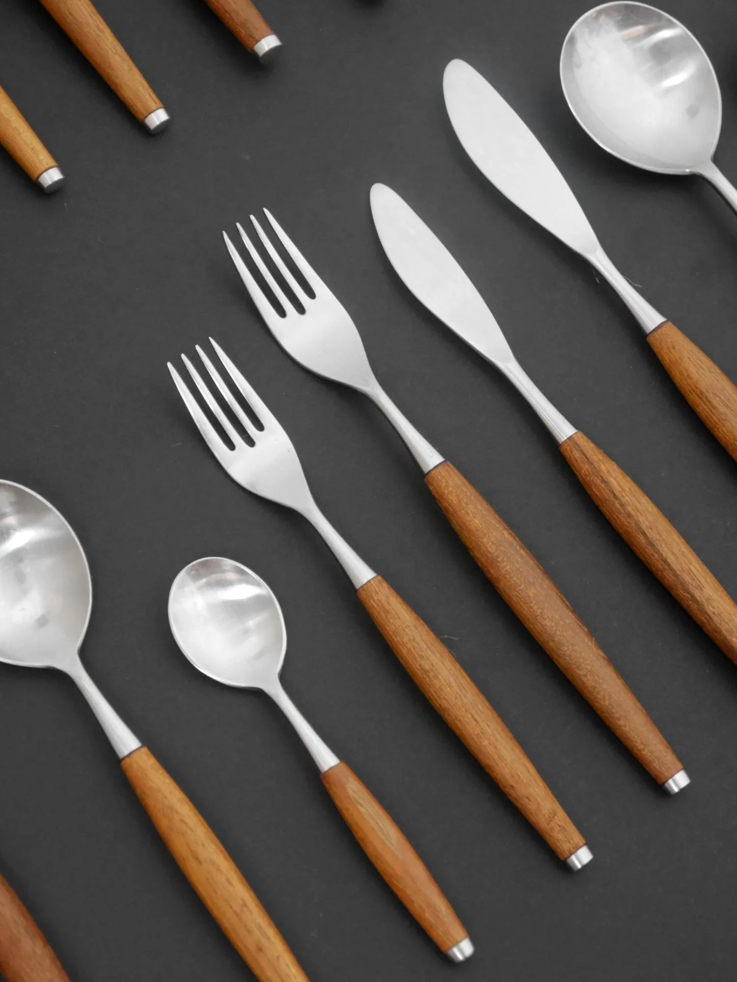 45 piece set of Swedish Safir cutlery