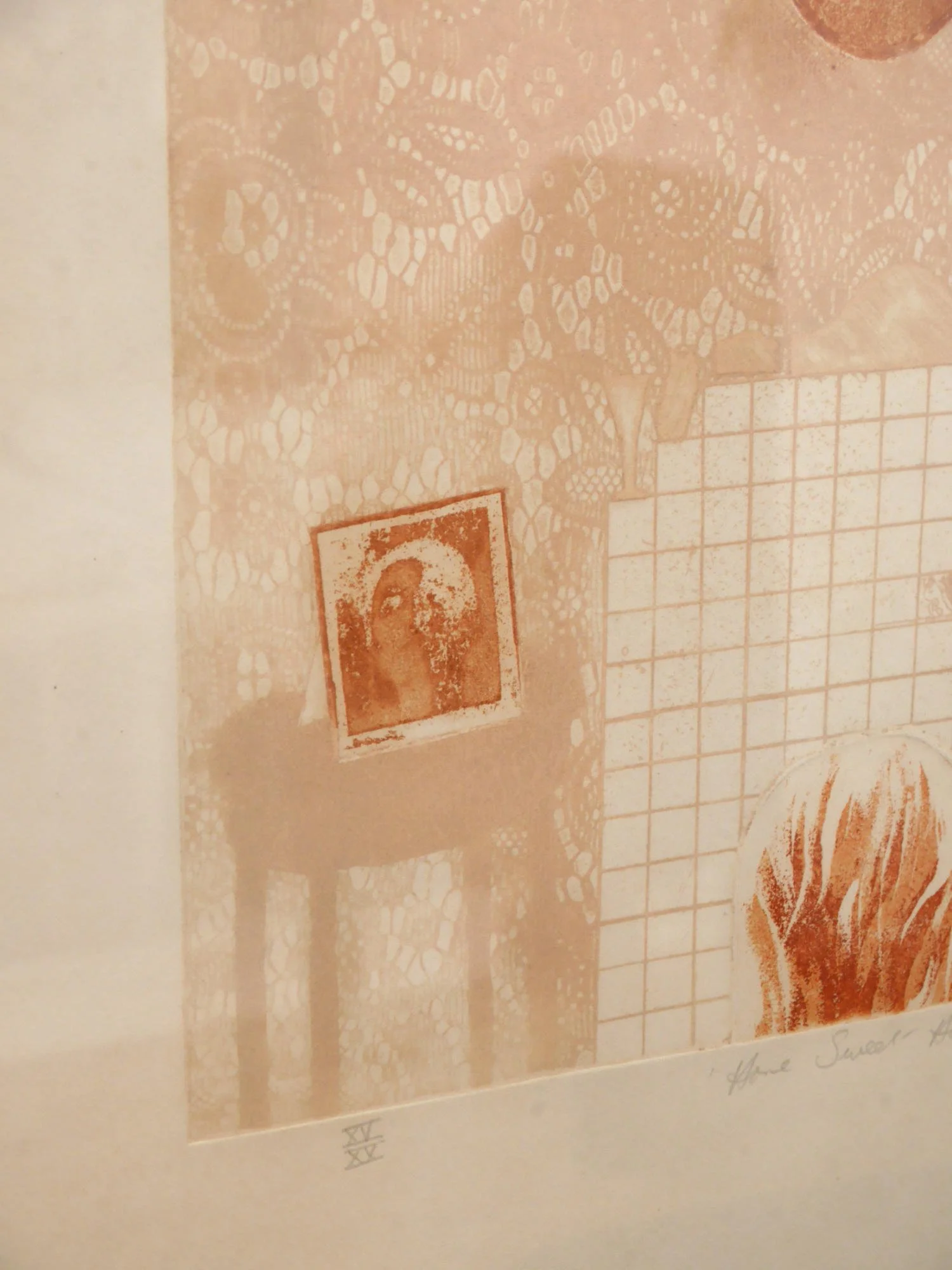 William Tillyer framed print