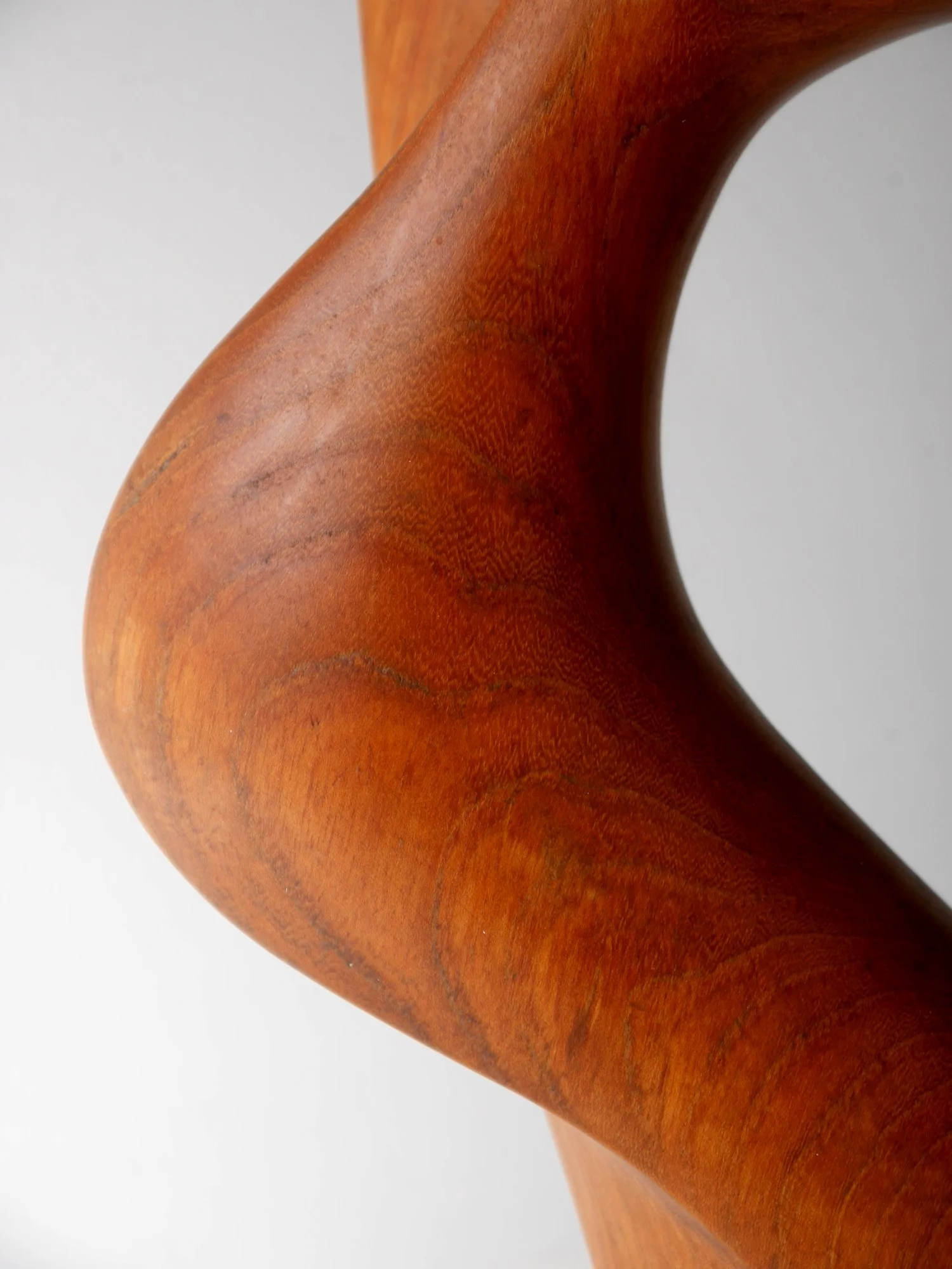 Midcentury wooden sculpture