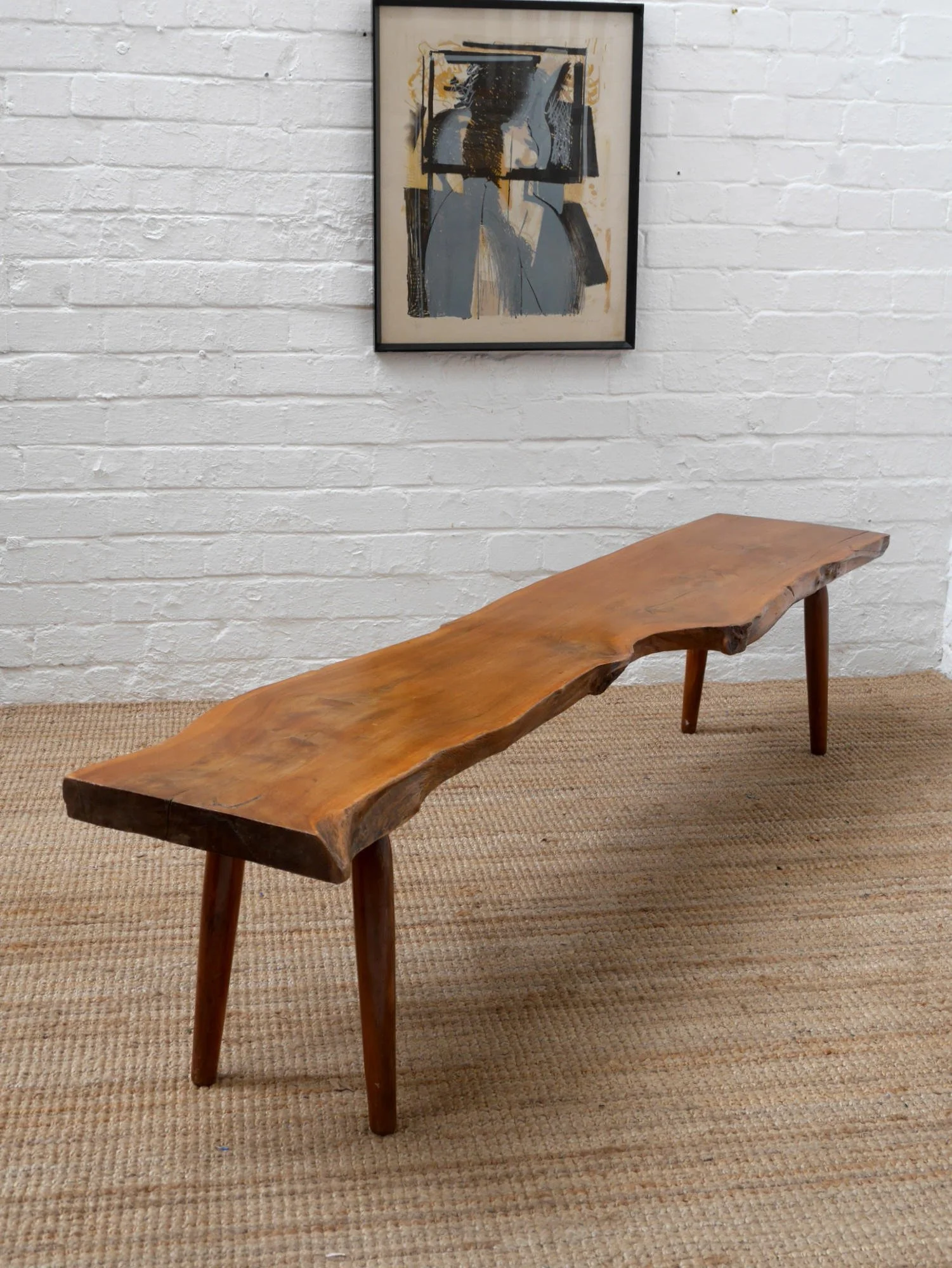 Reynolds of Ludlow live edge bench