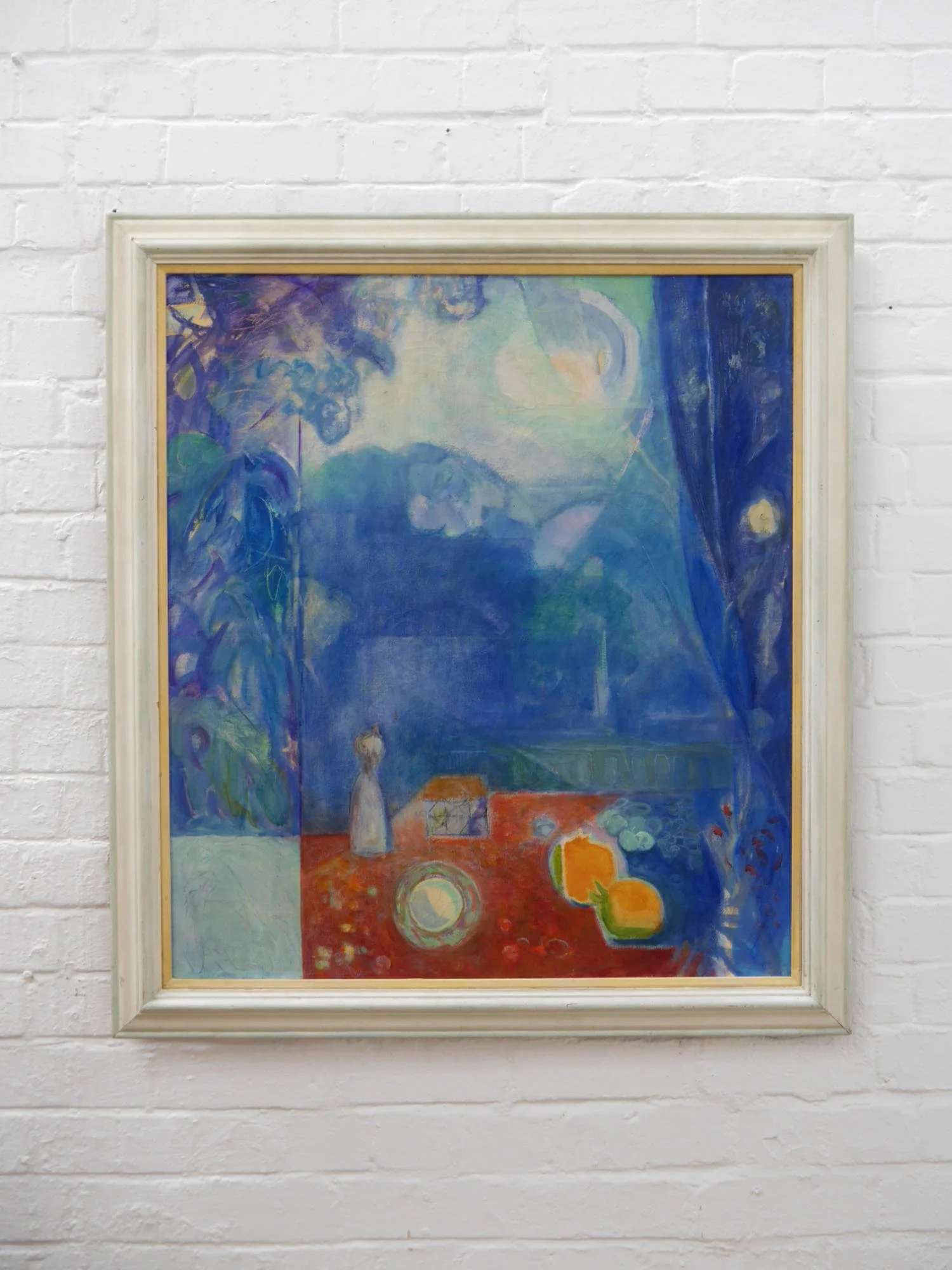 20th century semi-abstract painting