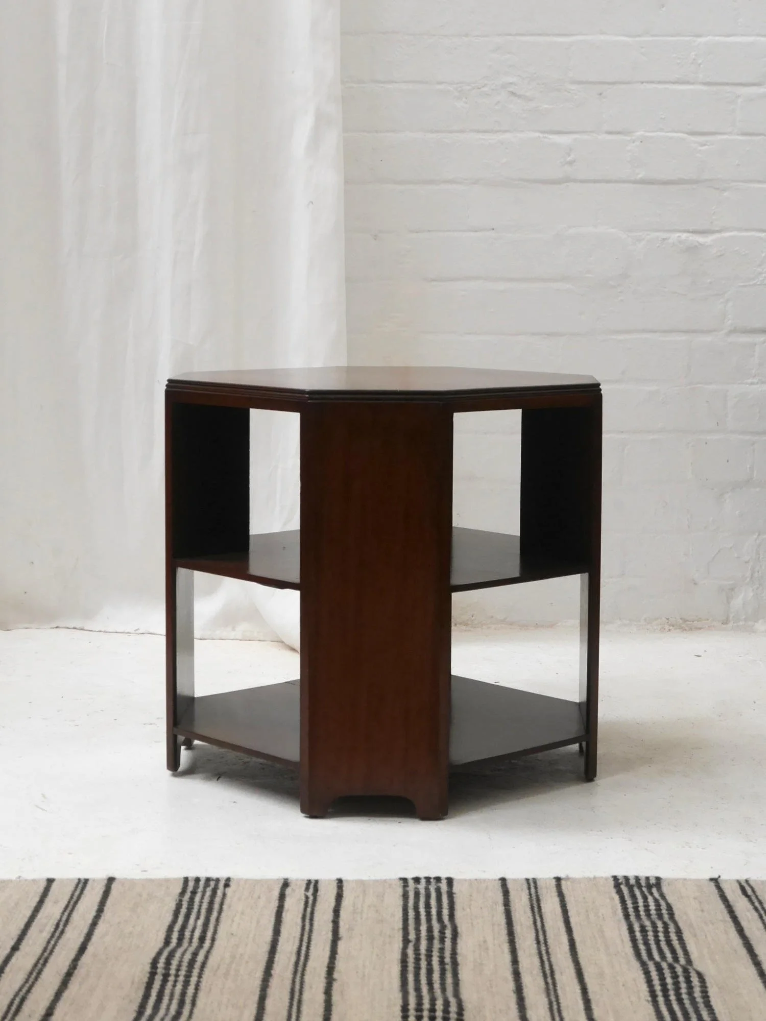 A 1930s library side table