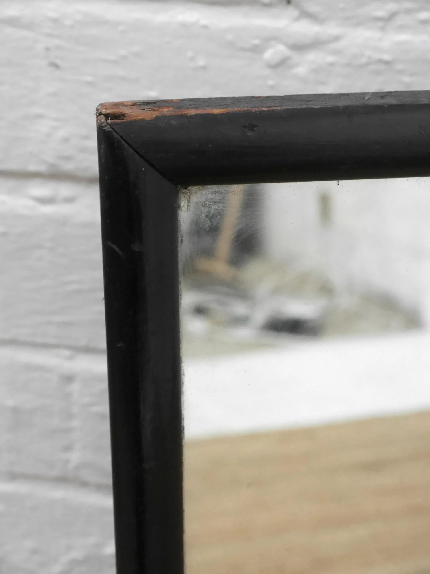 Edwardian shop mirror