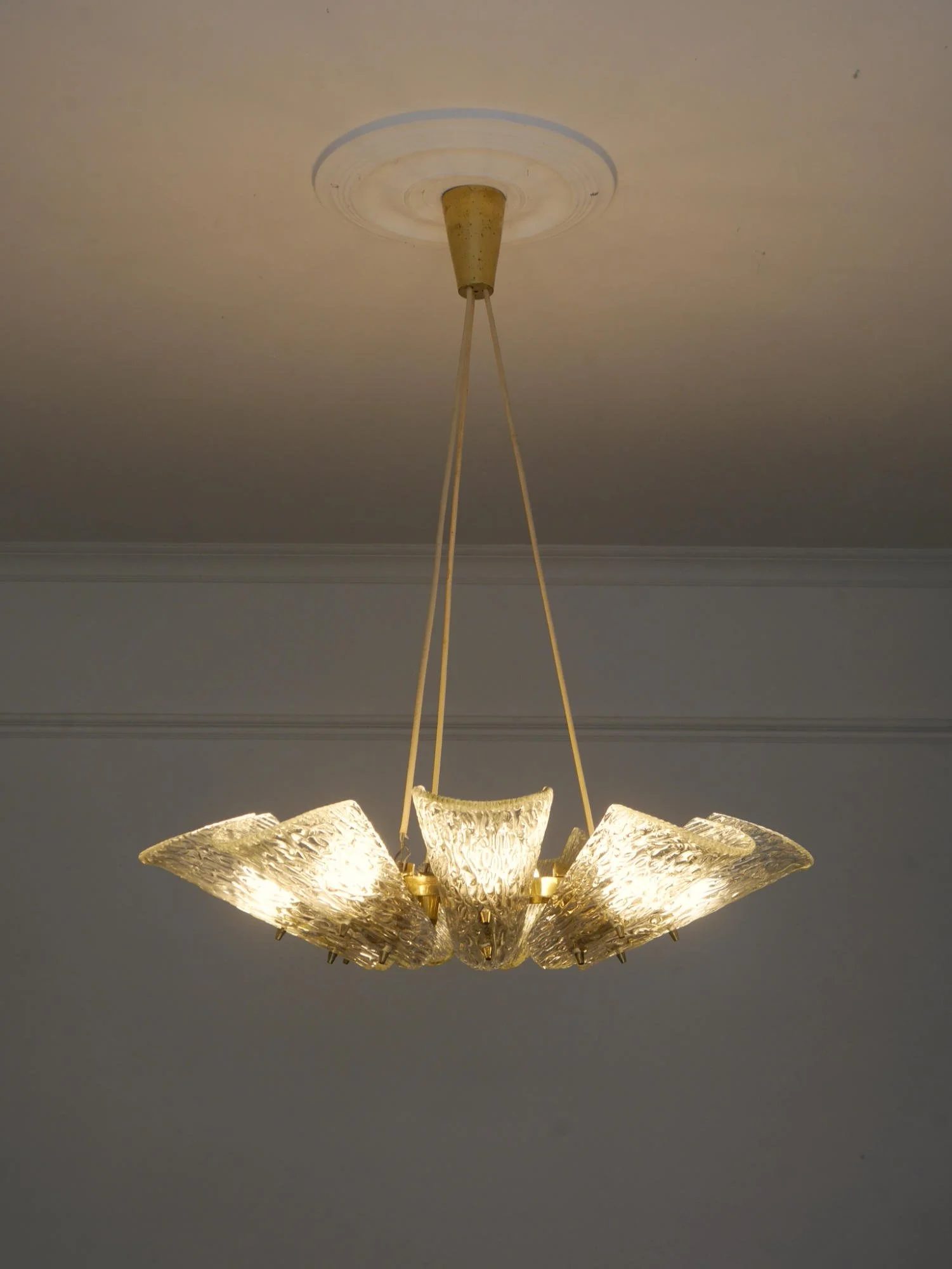 1950s chandelier by Kalmar