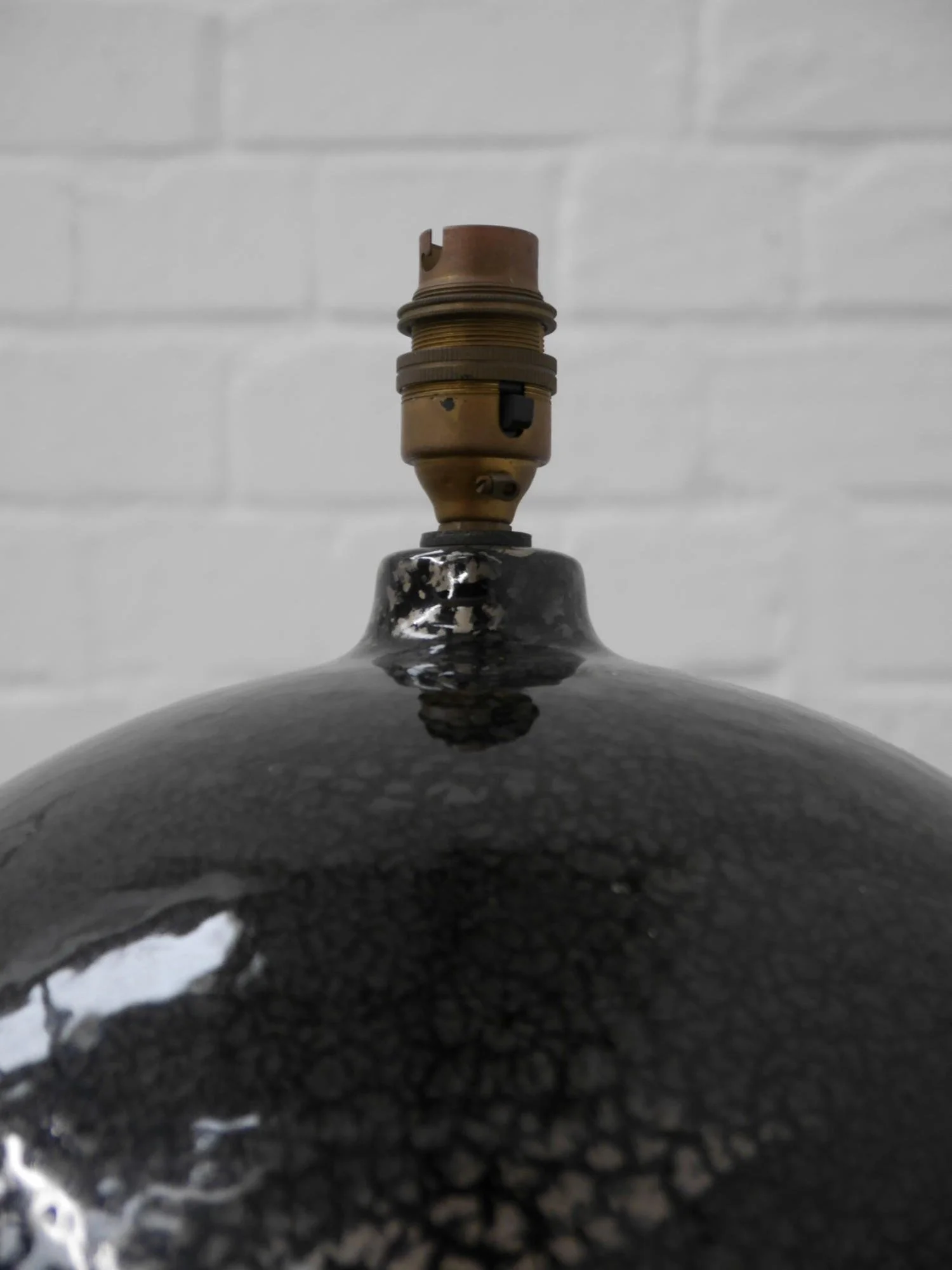 Vintage oversized ceramic lampbase