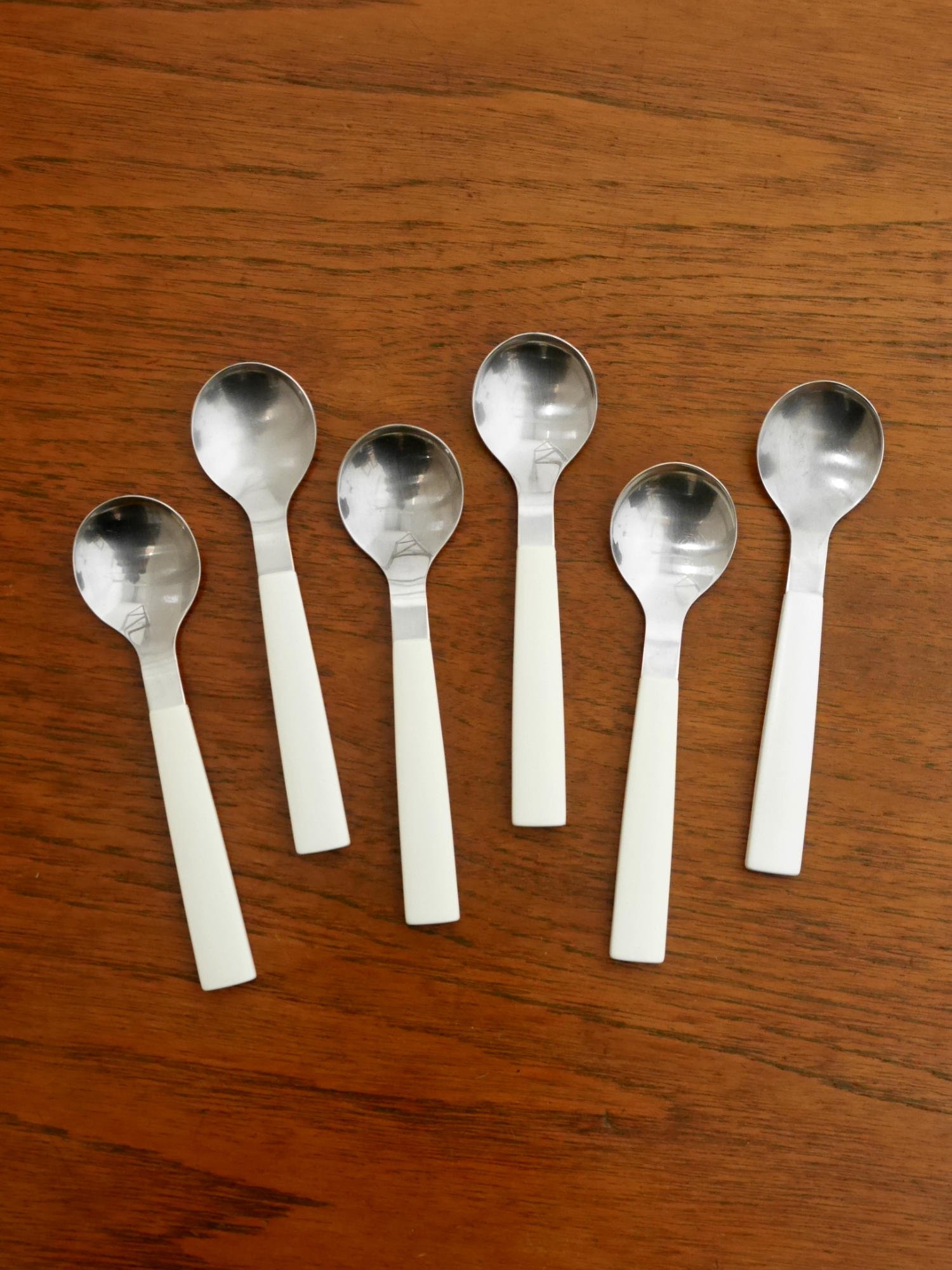 David Mellor white 1970s Java cutlery