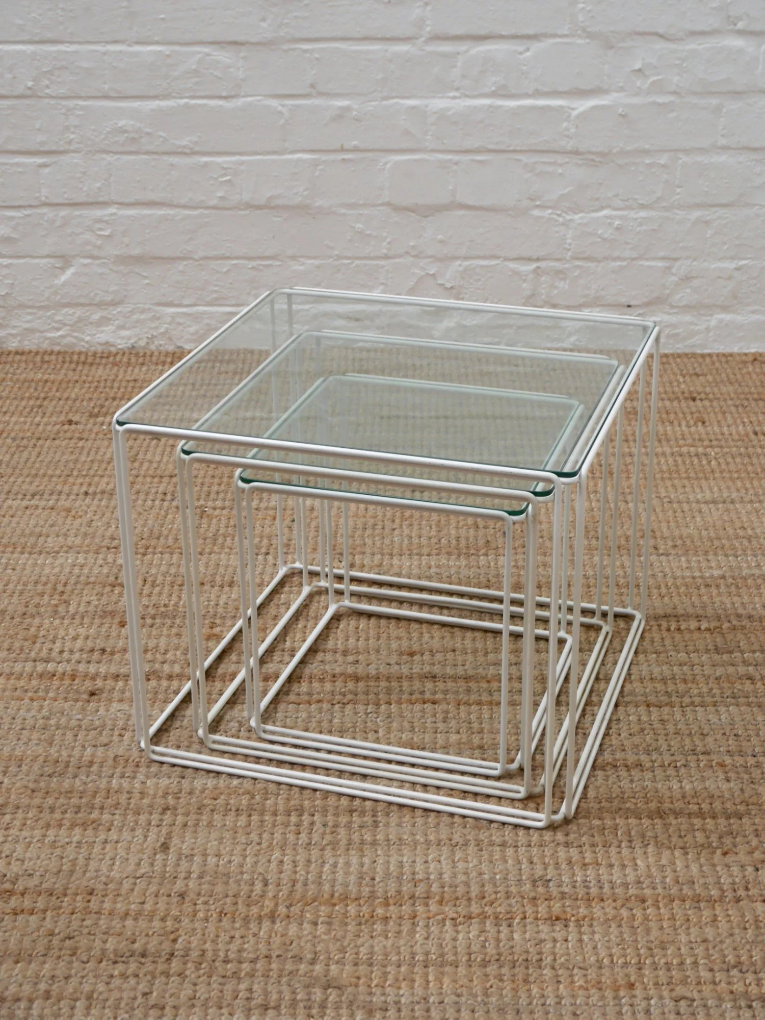 Max Sauze 1960s Isocele nesting tables