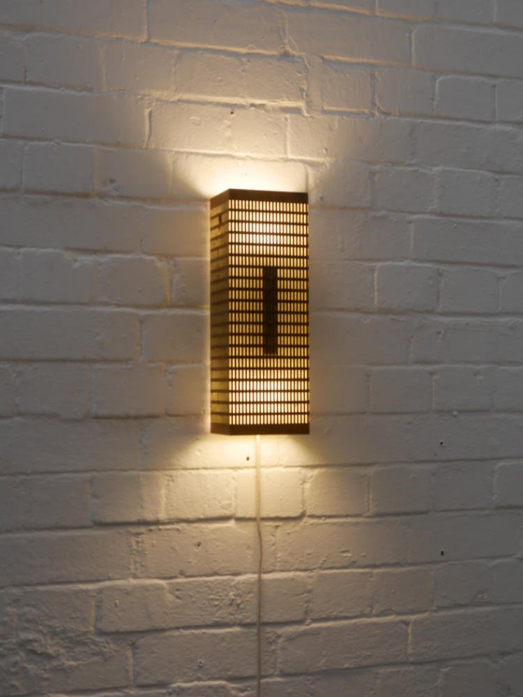 John & Sylvia Reid Rotaflex Metallux wall lights