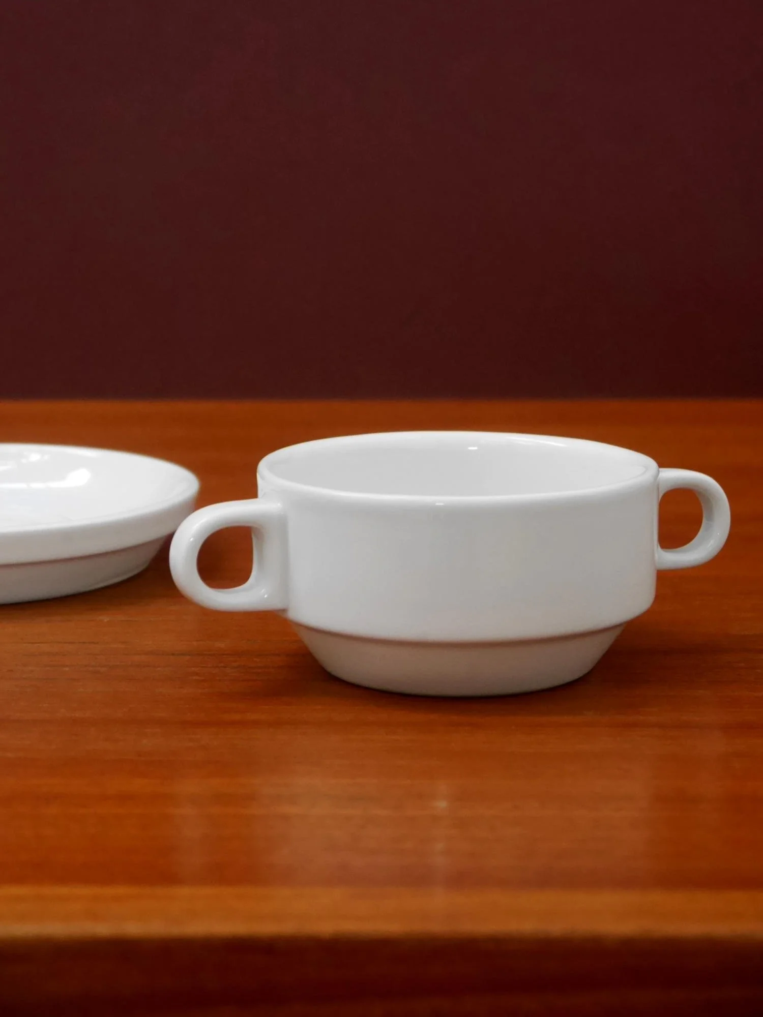 TC100 Nick Roericht soup bowls and saucers