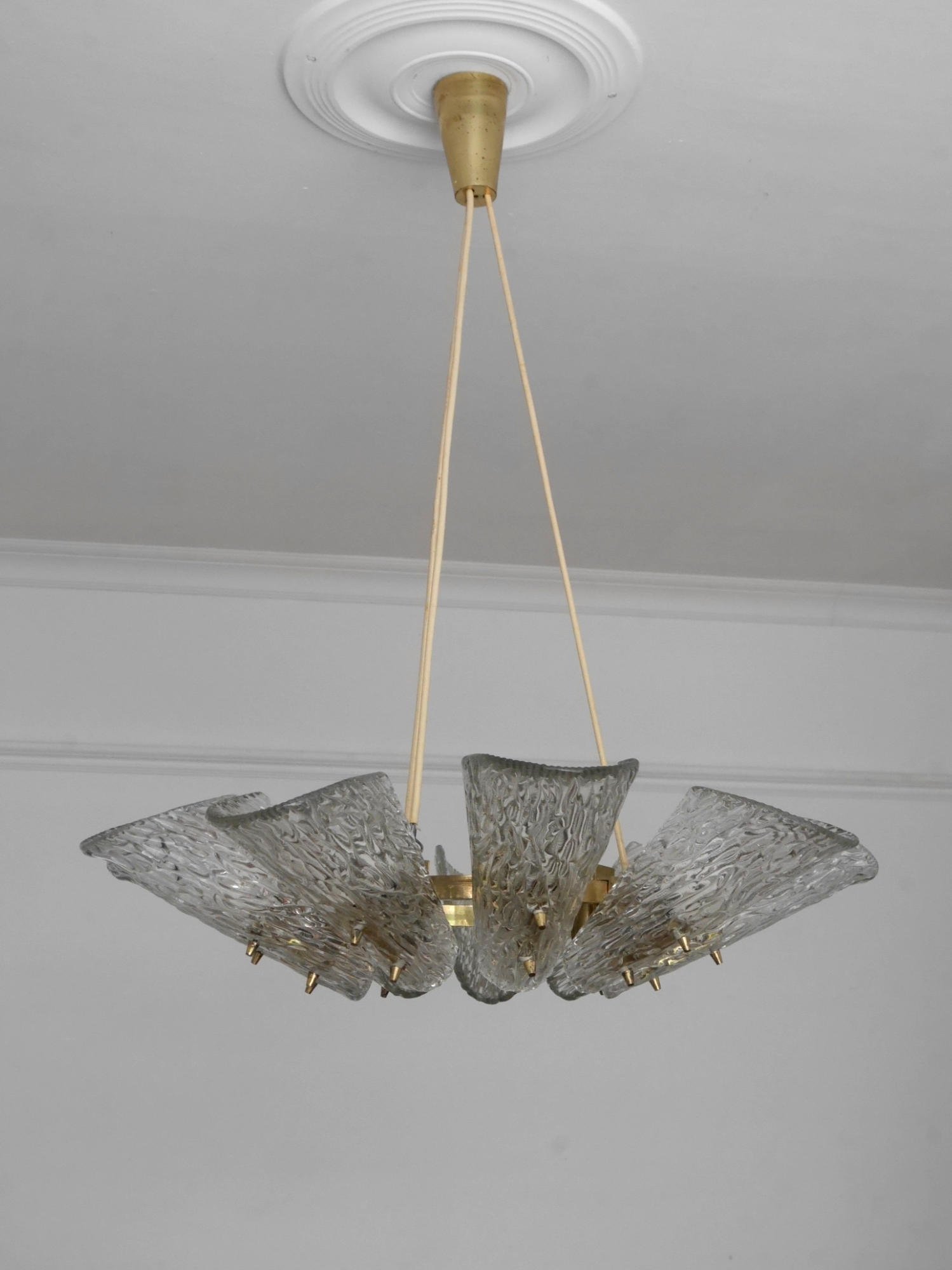 1950s chandelier by Kalmar