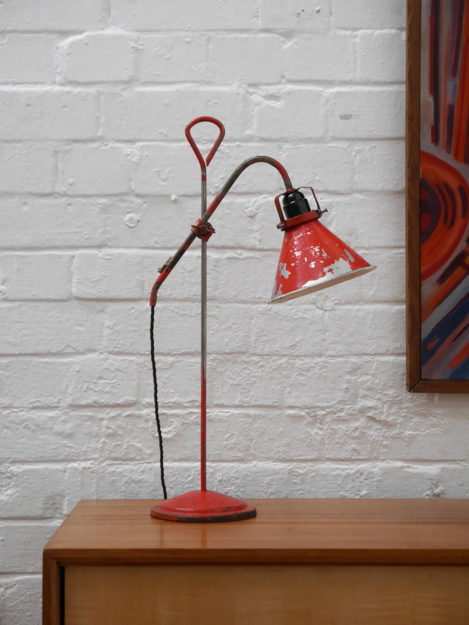 1940s Bag Turgi industrial lamp