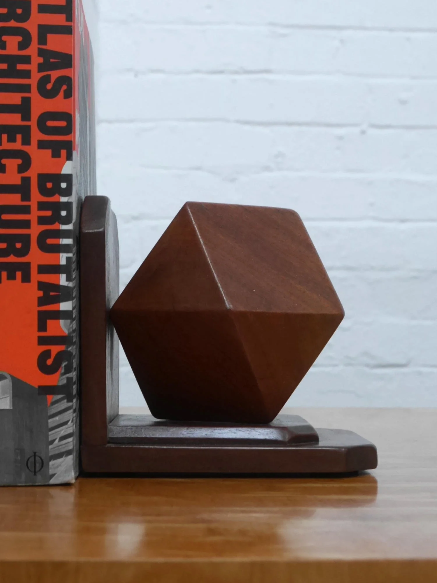 Art Deco 1930s geometric bookends