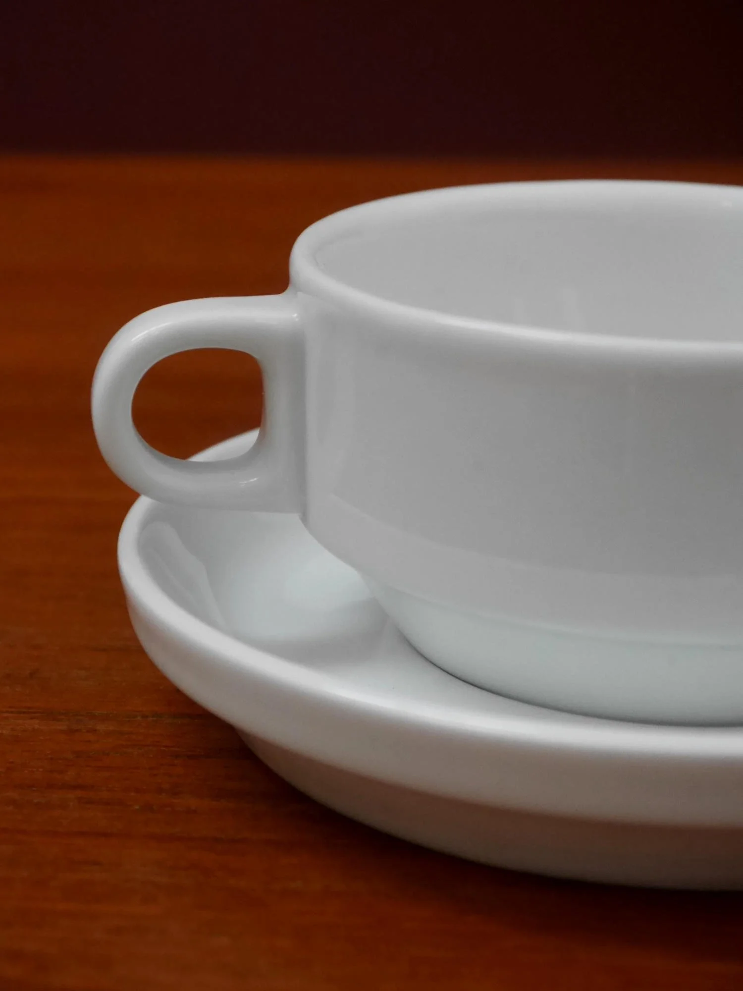 TC100 Nick Roericht soup bowls and saucers