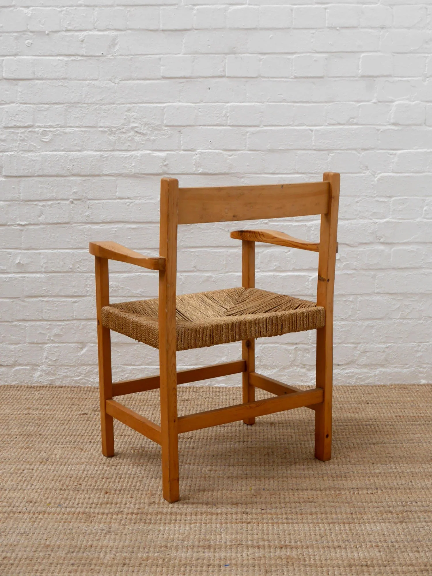 1970s pine chair