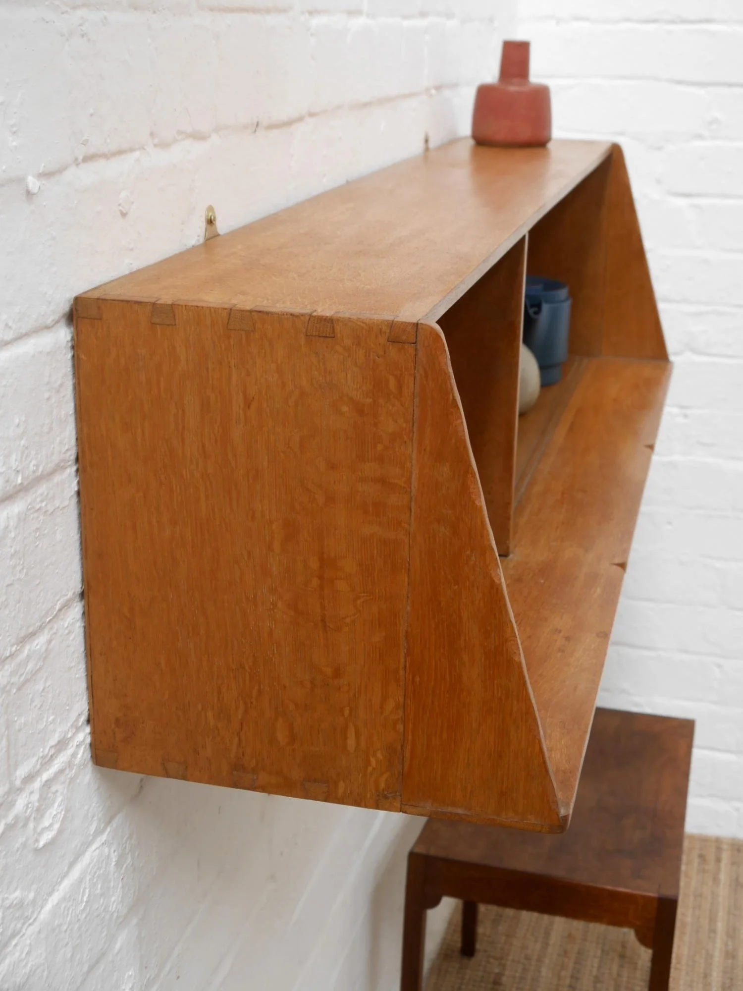 1940s arts and crafts shelf