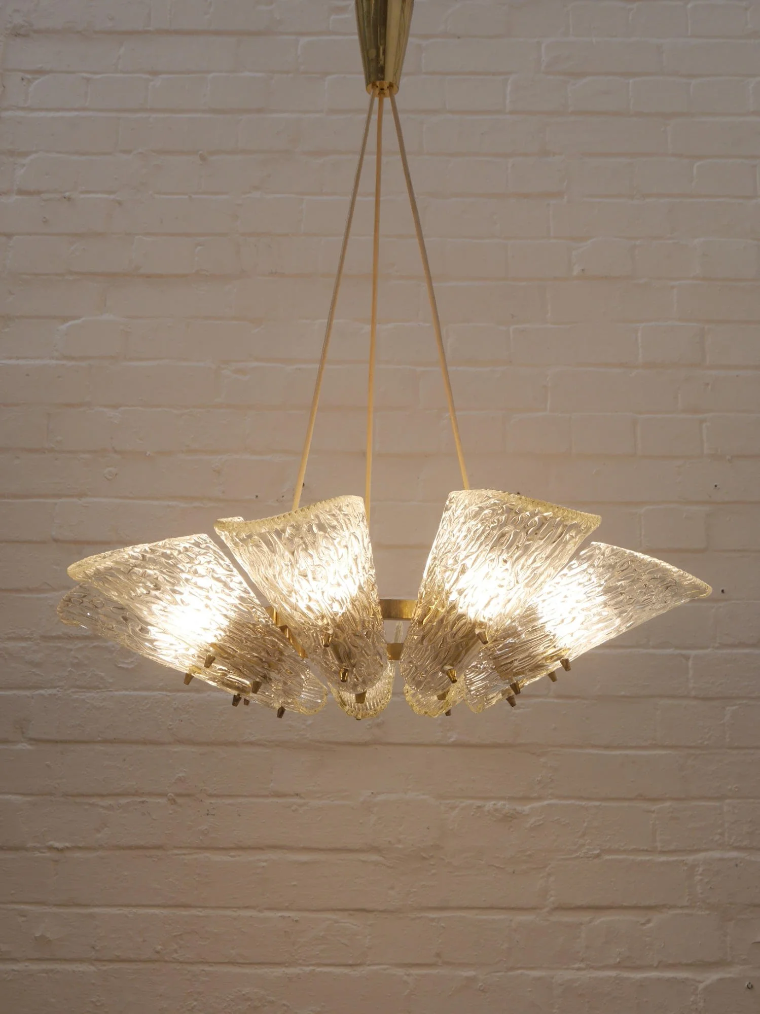 1950s chandelier by Kalmar