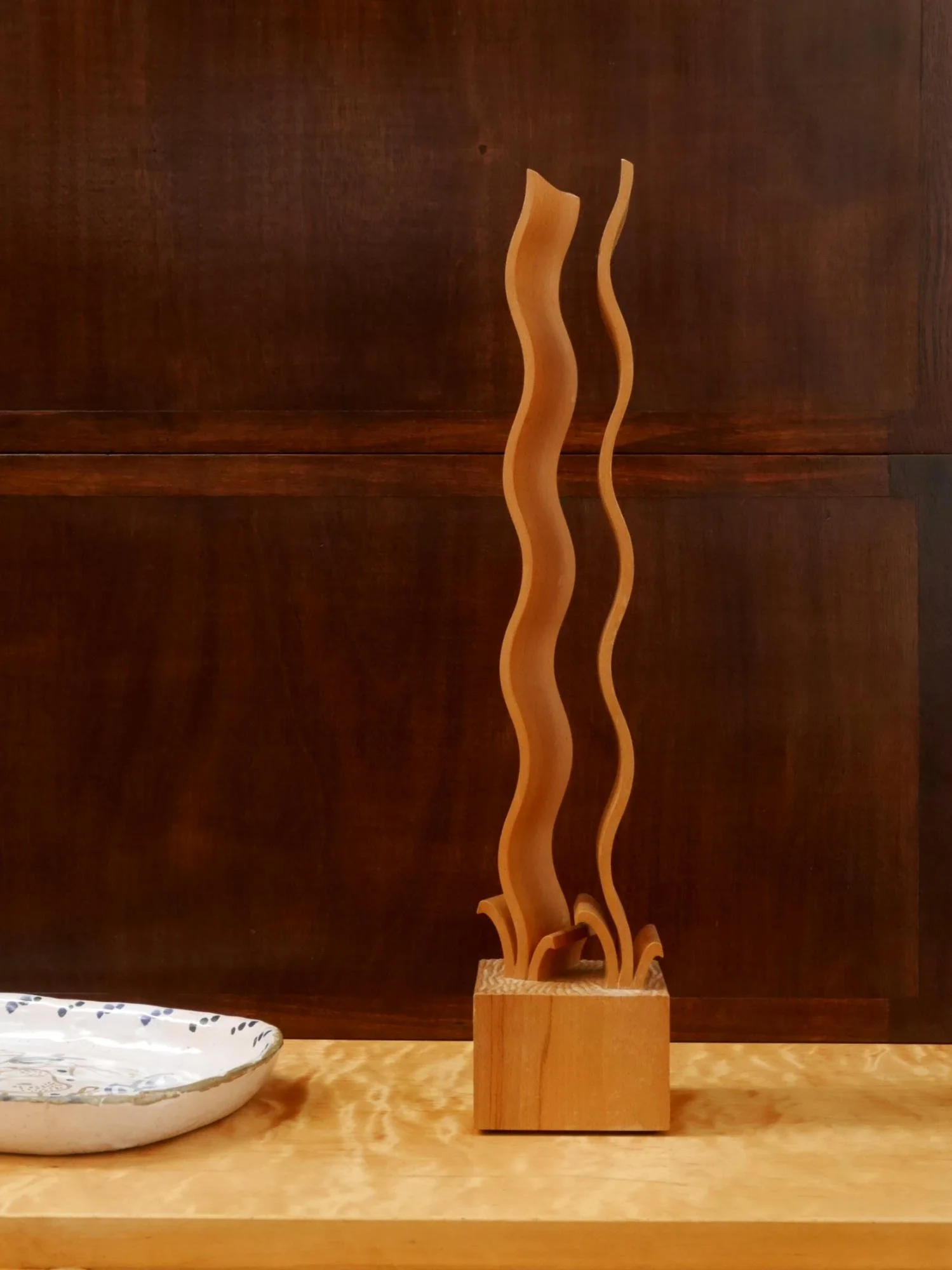 1970s wave sculpture