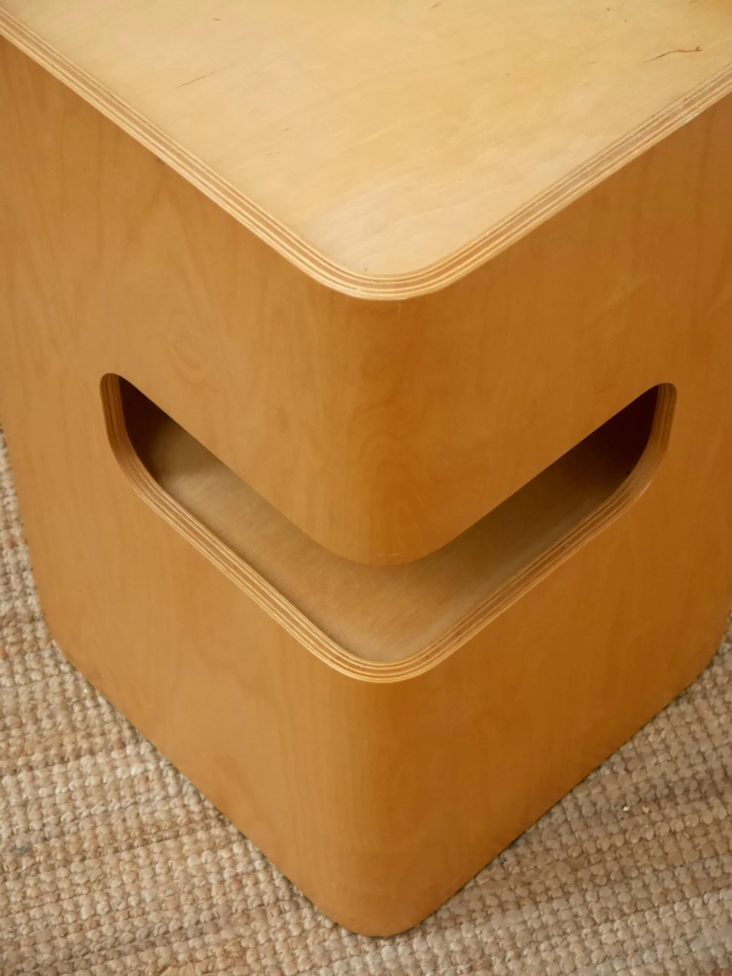 1990s plywood cabinet