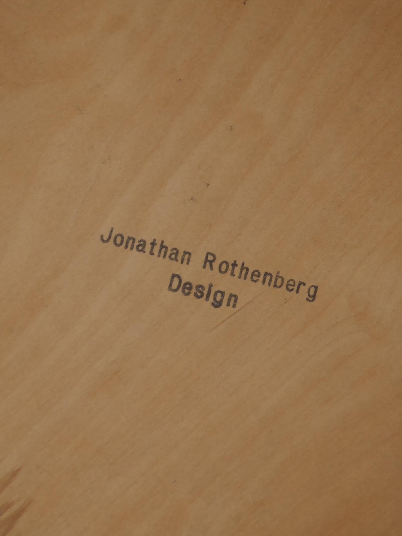 Vintage plywood bin