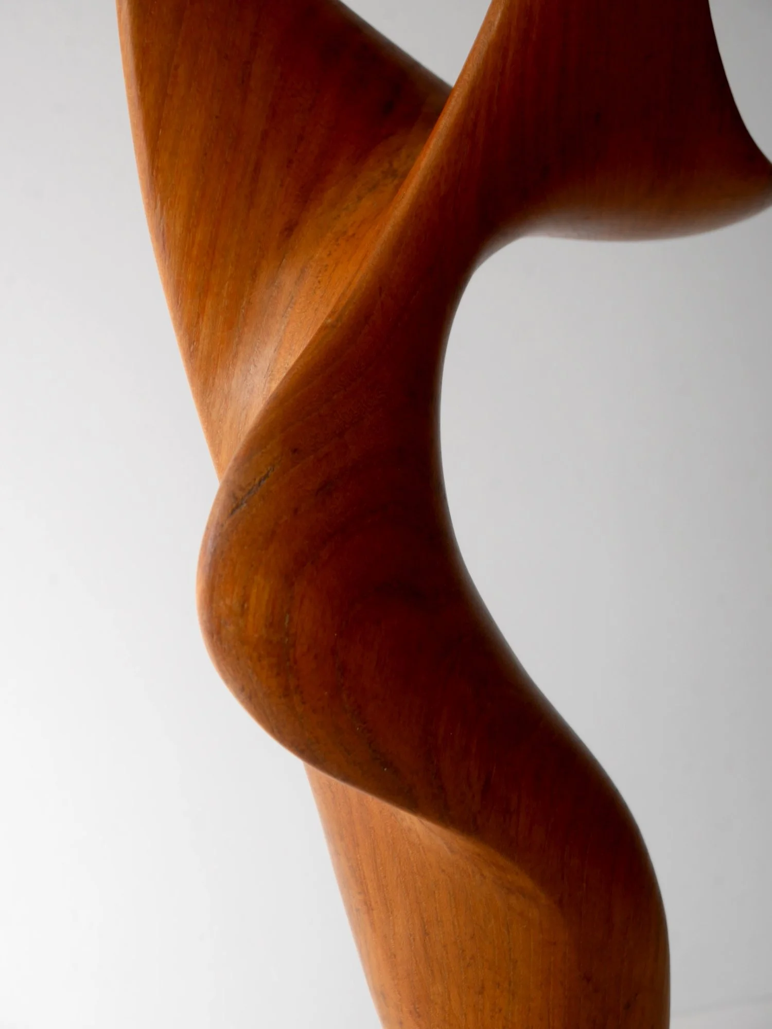 Midcentury wooden sculpture