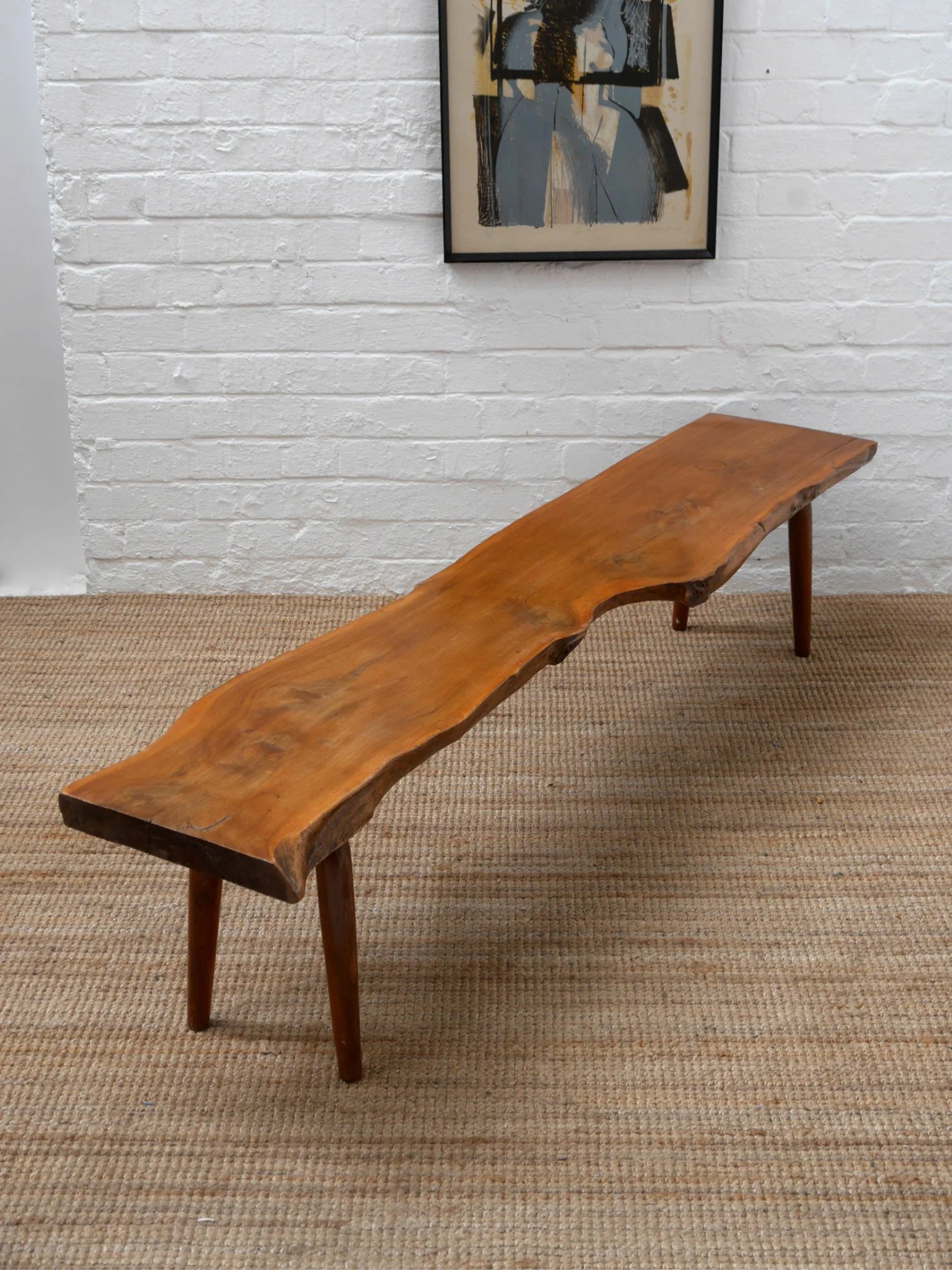 Reynolds of Ludlow live edge bench