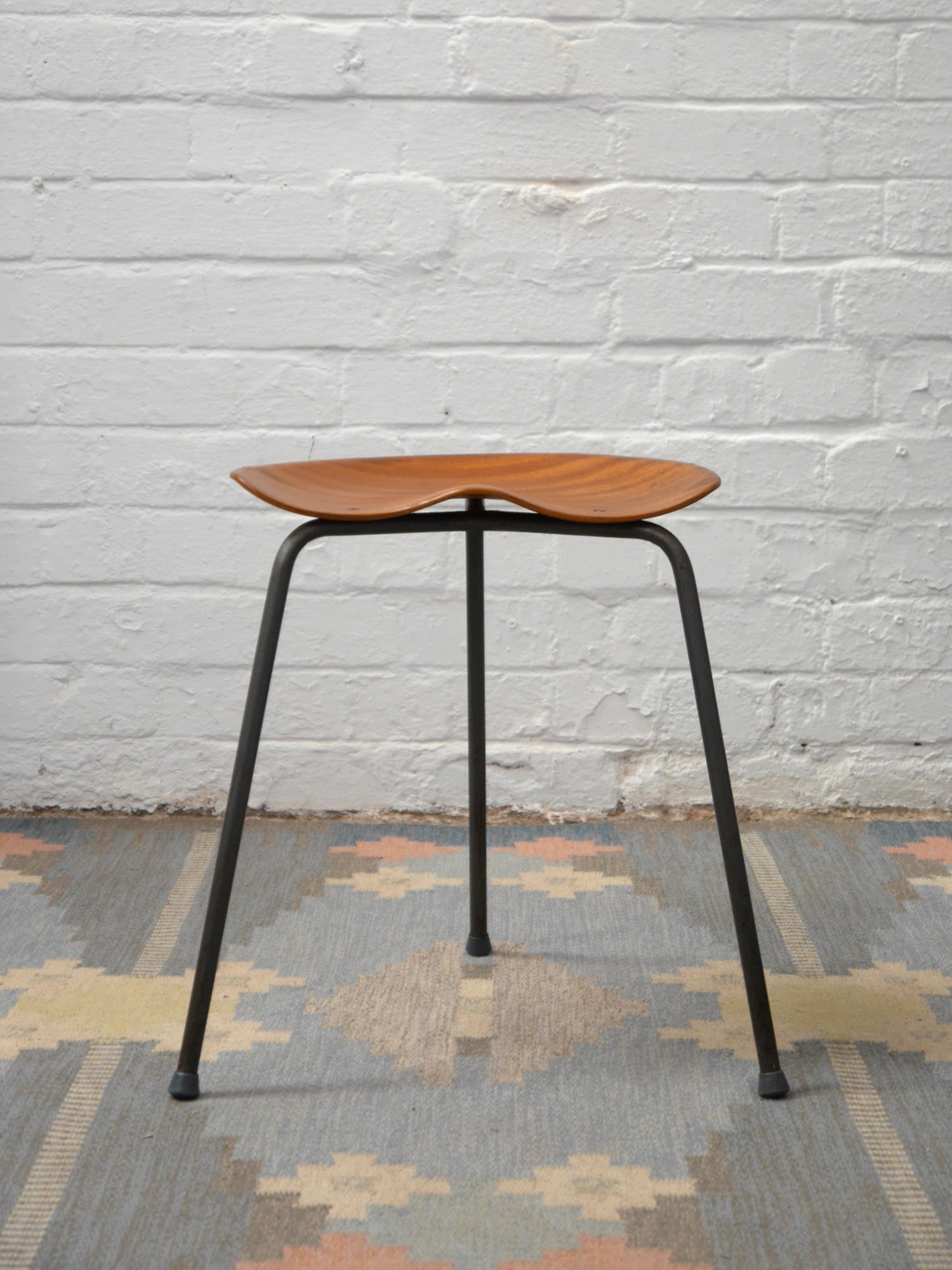 Stool by Astor Glibstrup for Frederikssund Mobelfabrik, Denmark, 1960s.