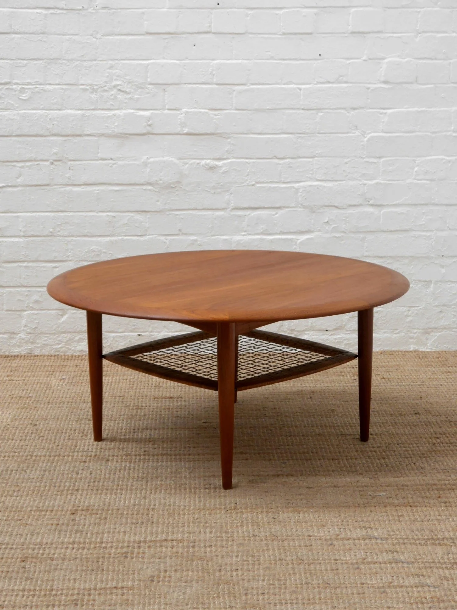 1960s teak coffee table by Johannes Andersen